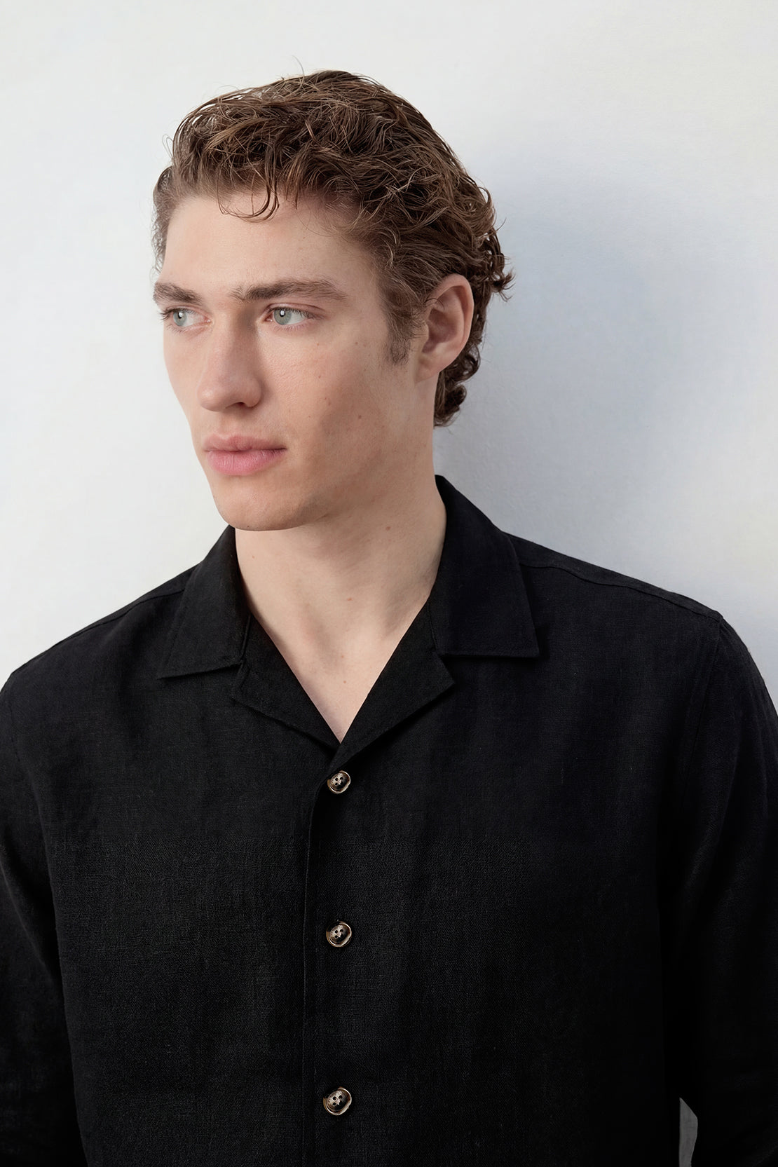KOKO Linen Shirt – Black