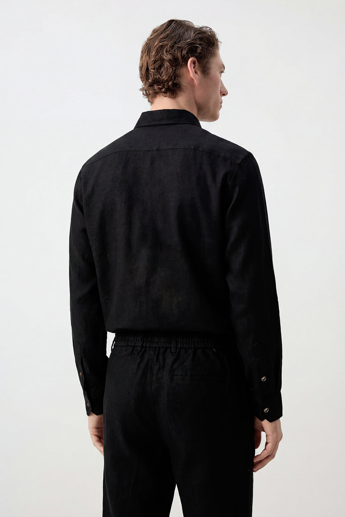 KOKO Linen Shirt – Black
