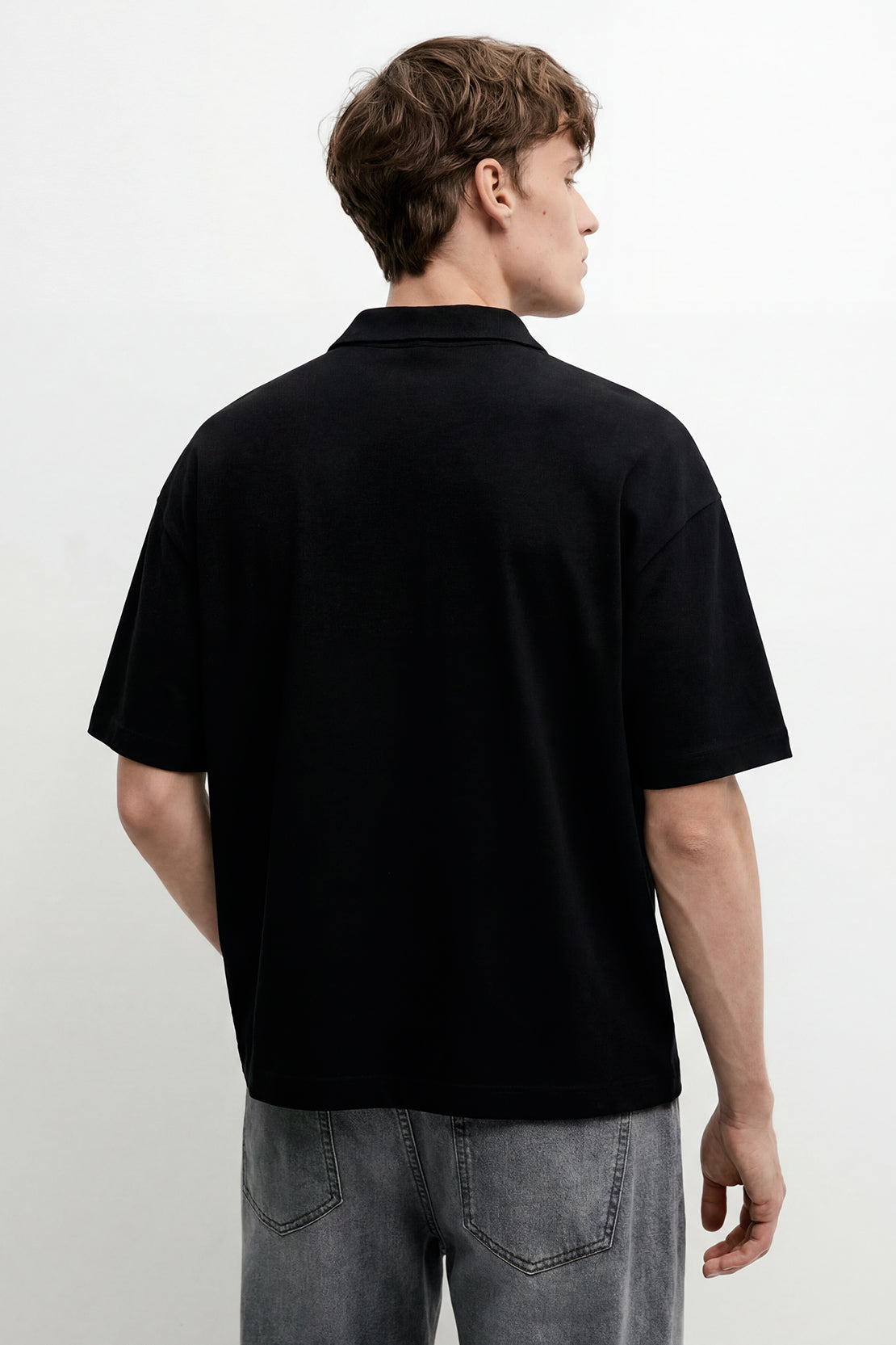 KOKO Air Loome Button-Down Shirt – Black