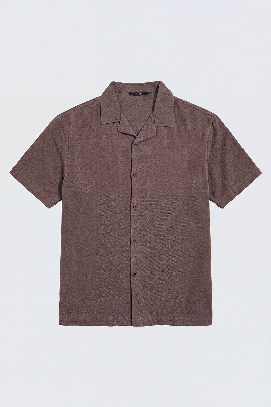 KOKO Air Loome Button-Down Shirt – Brown