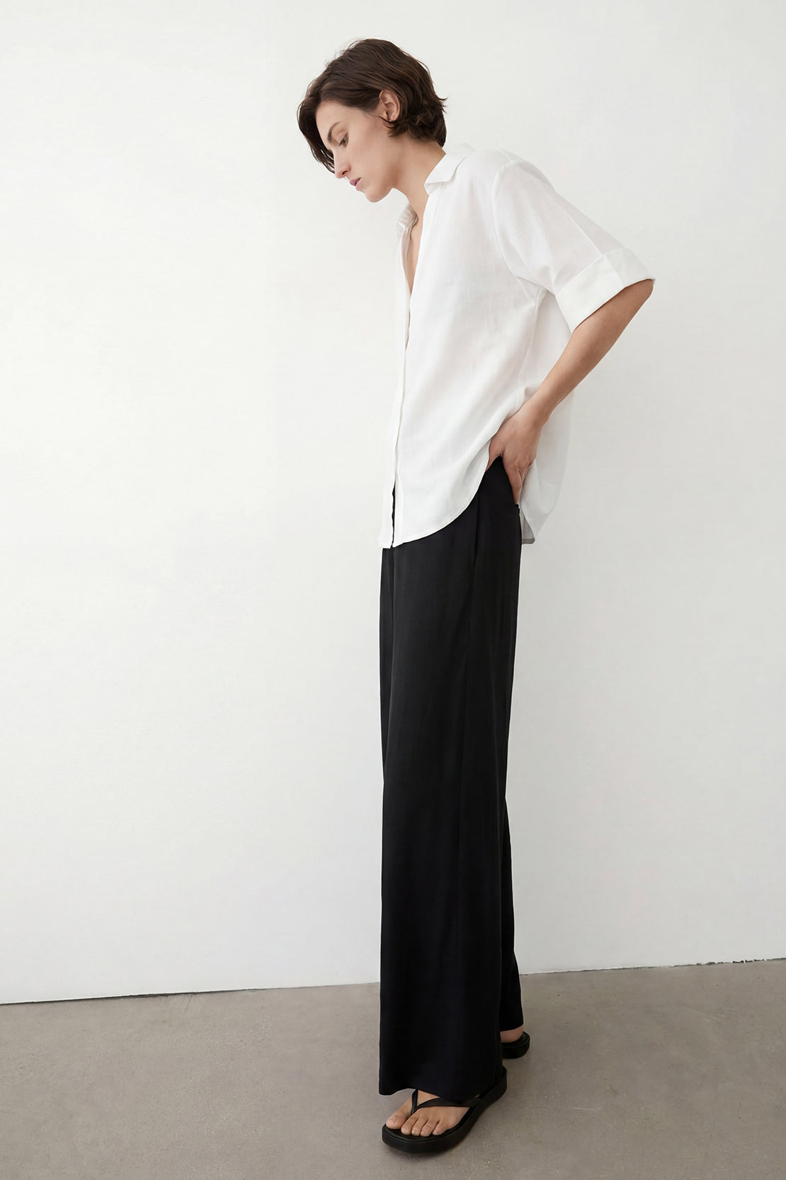 KOKO Cloud Linen Relaxed Shirt – Off white
