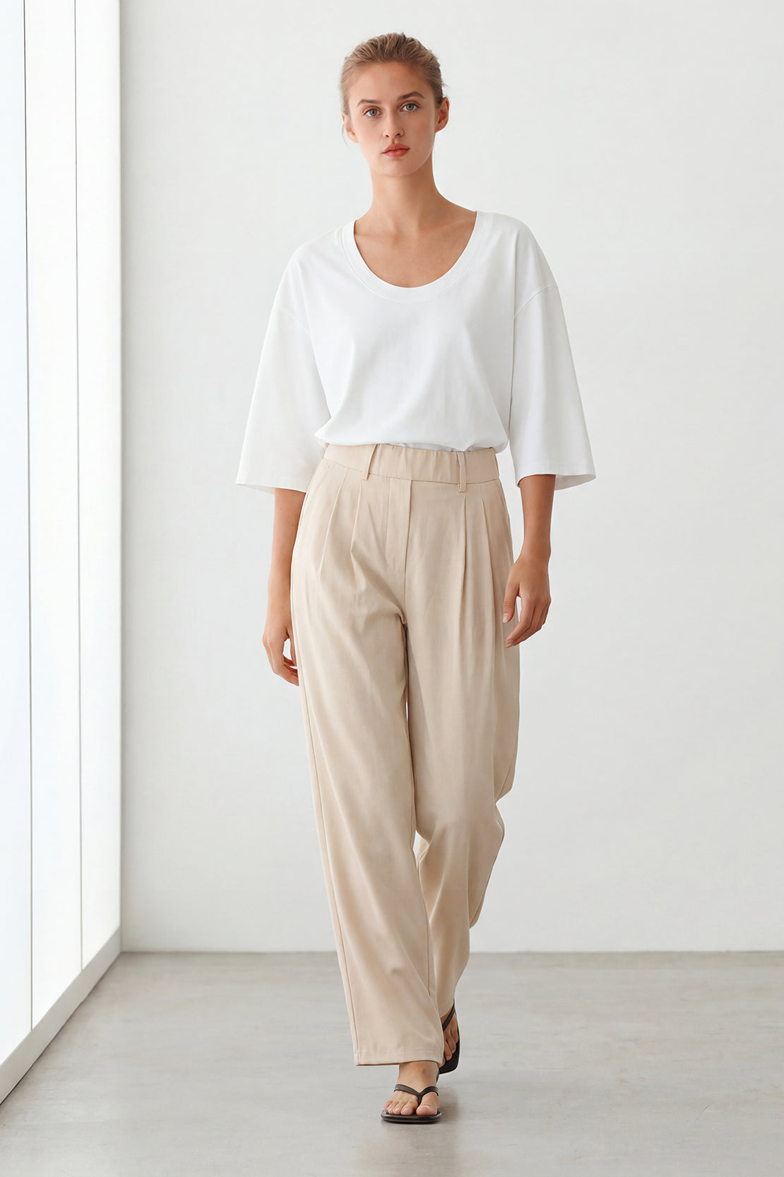 KOKO Ultra Smooth Relaxed Pants – Apricot
