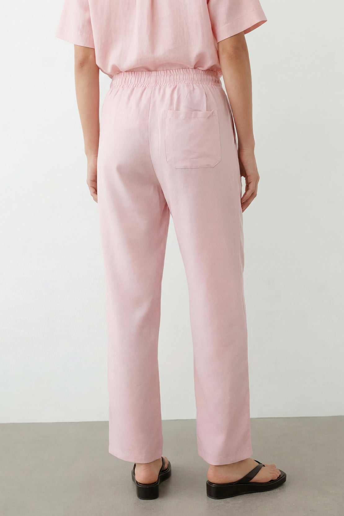 KOKO Cloud Muslin Relaxed Pants – Pink