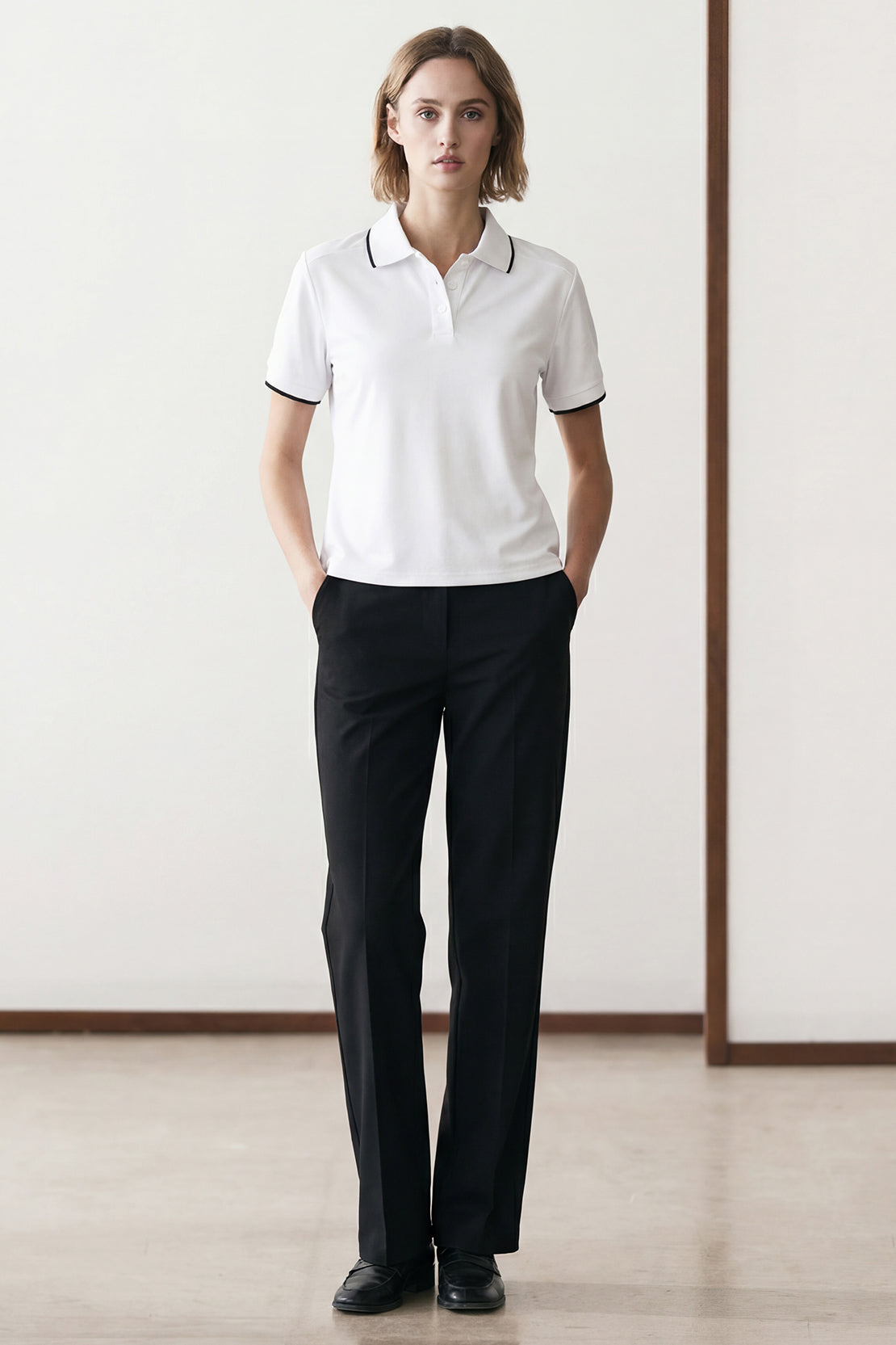 KOKO Air Knit Classic Polo – White