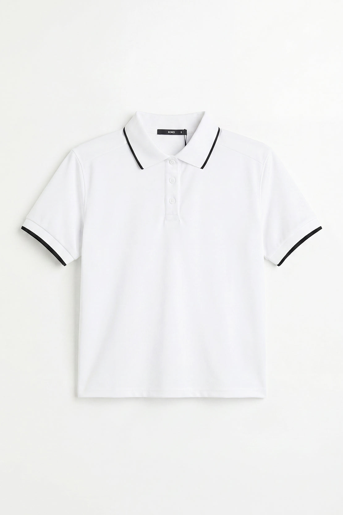 KOKO Air Knit Classic Polo – White