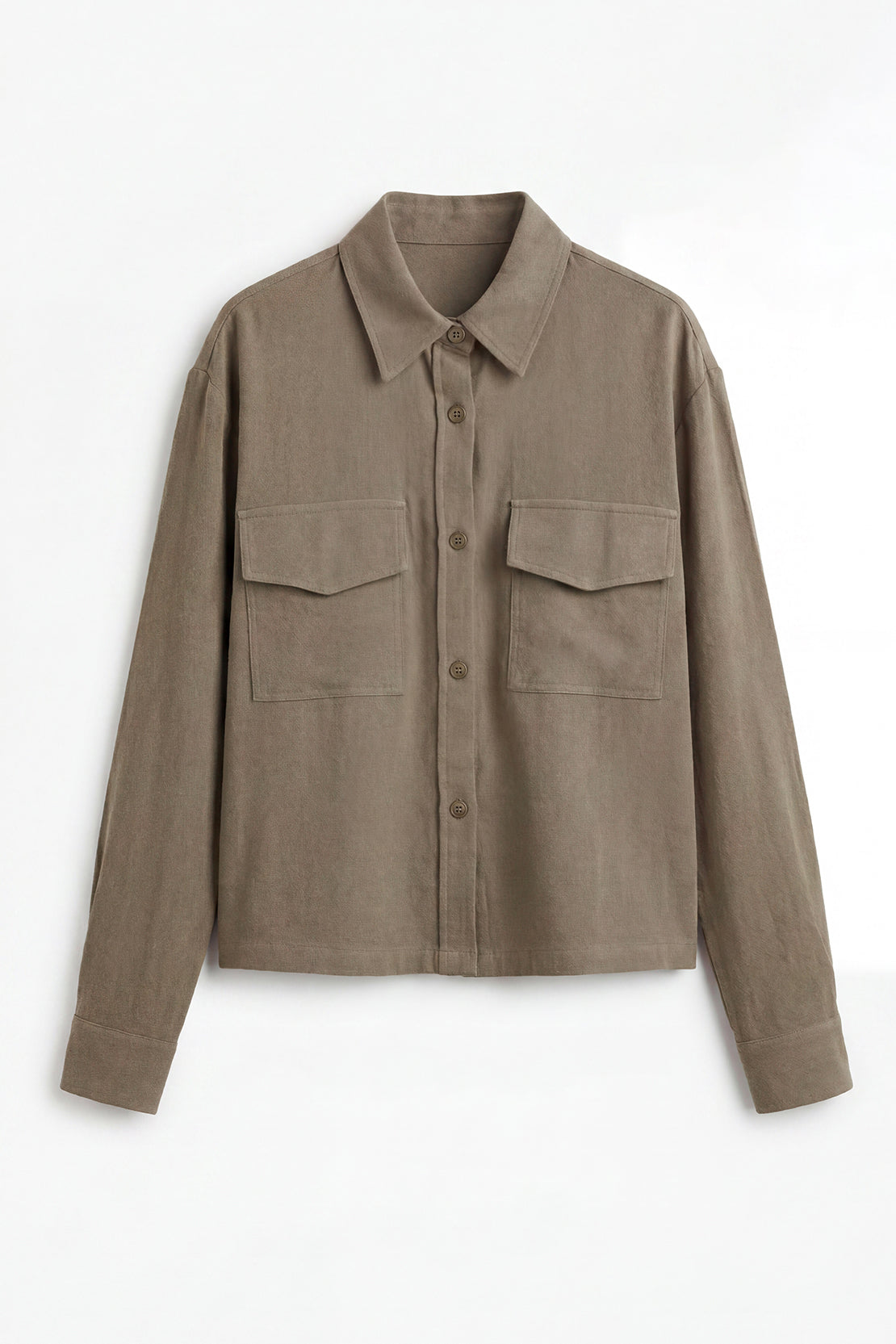 KOKO Modern Weave Utility Shirt – Army Green