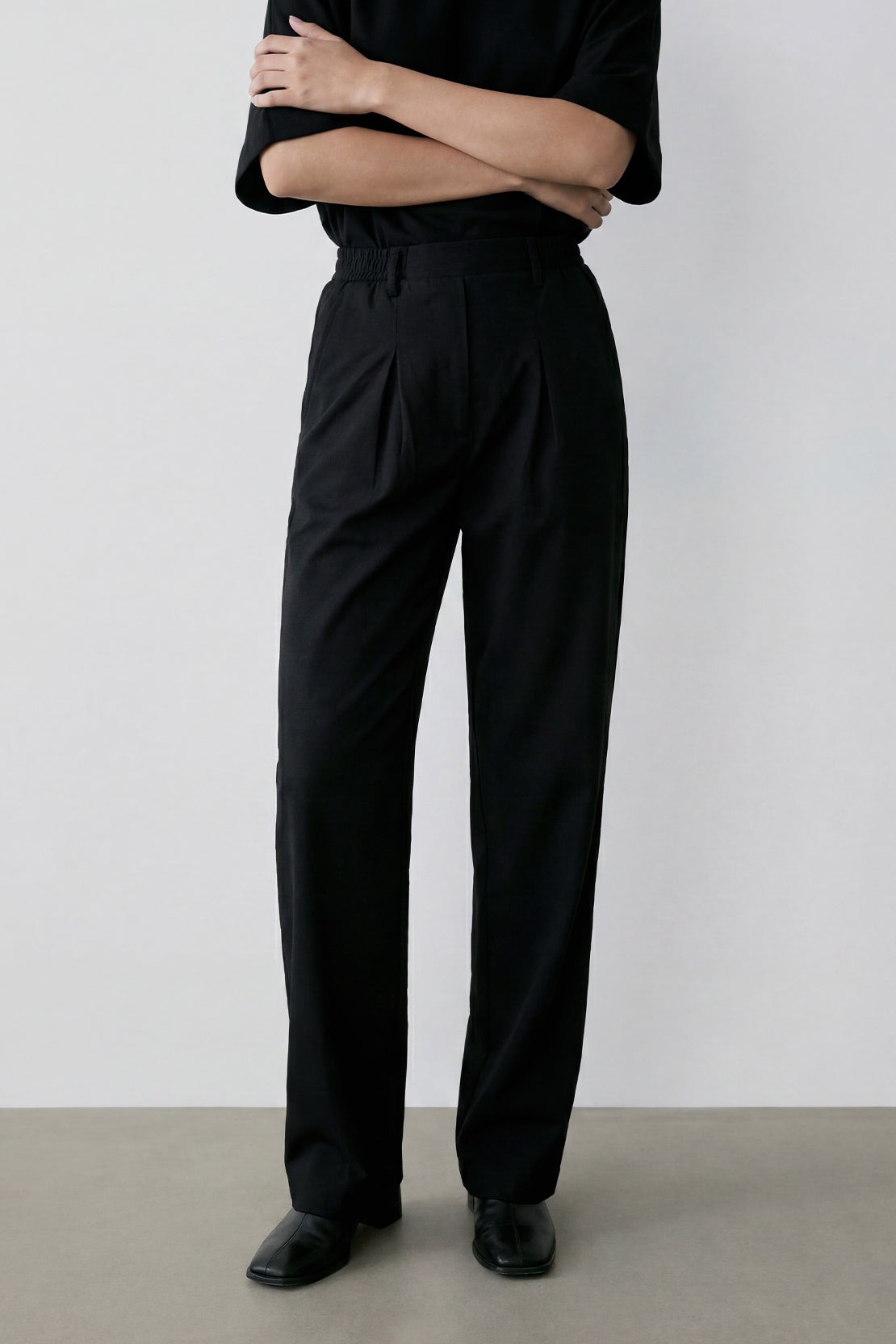 KOKO Looma Knit Pants – black