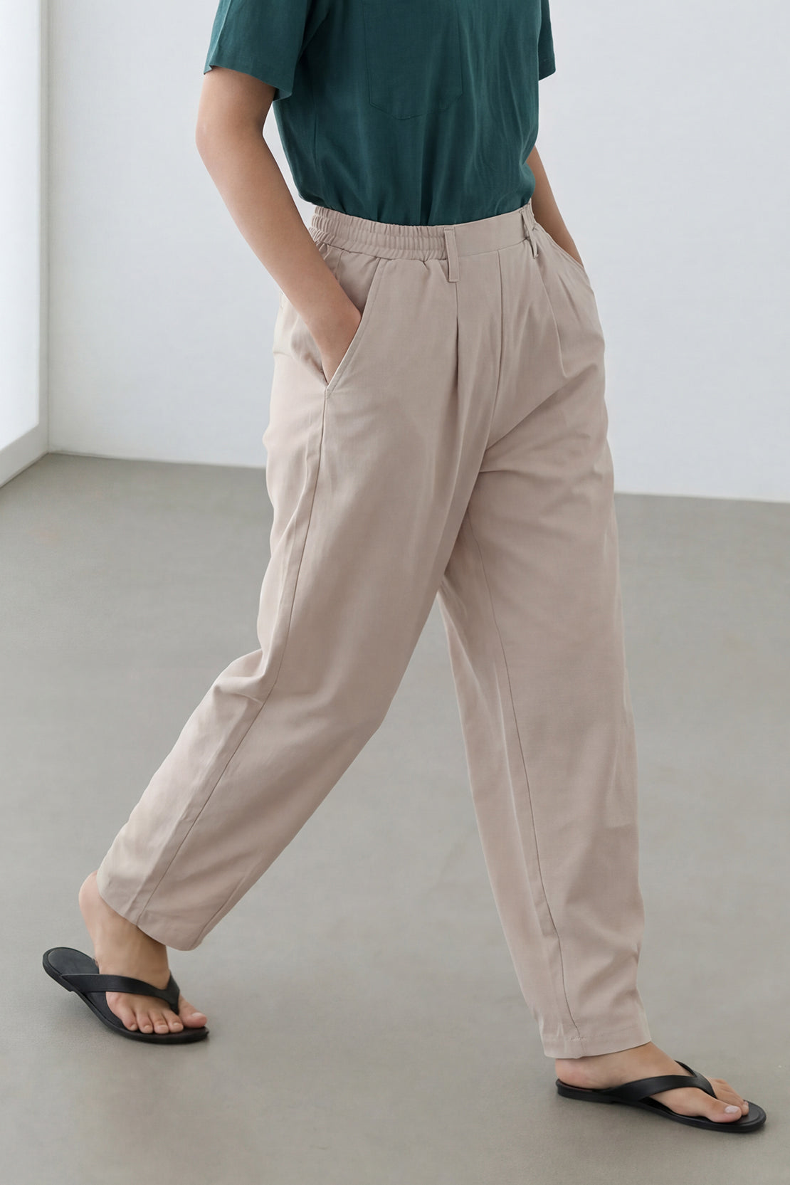 KOKO Looma Knit Pants – Beige