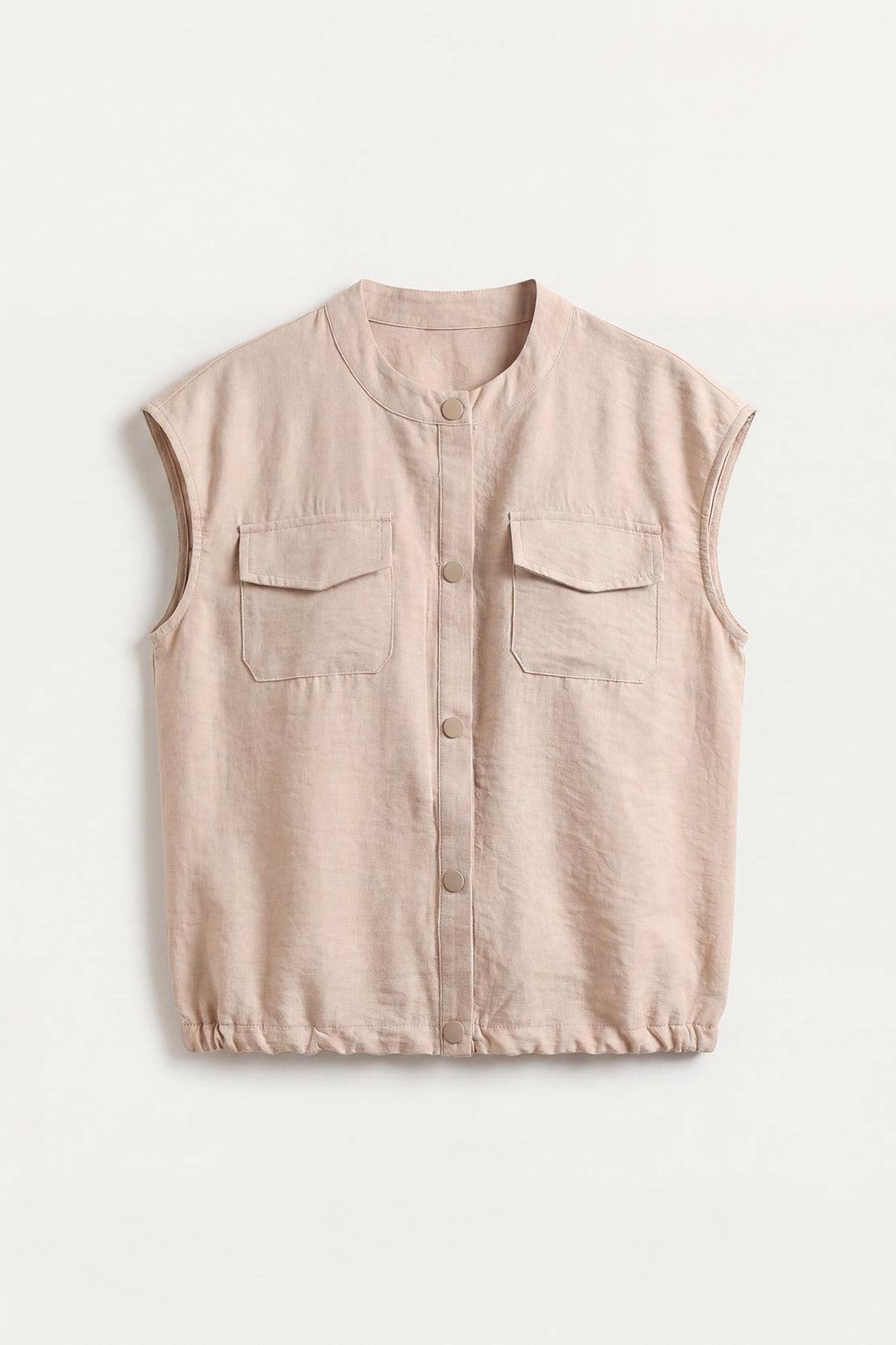 KOKO Mono Cloud Sleeveless Top – Apricot