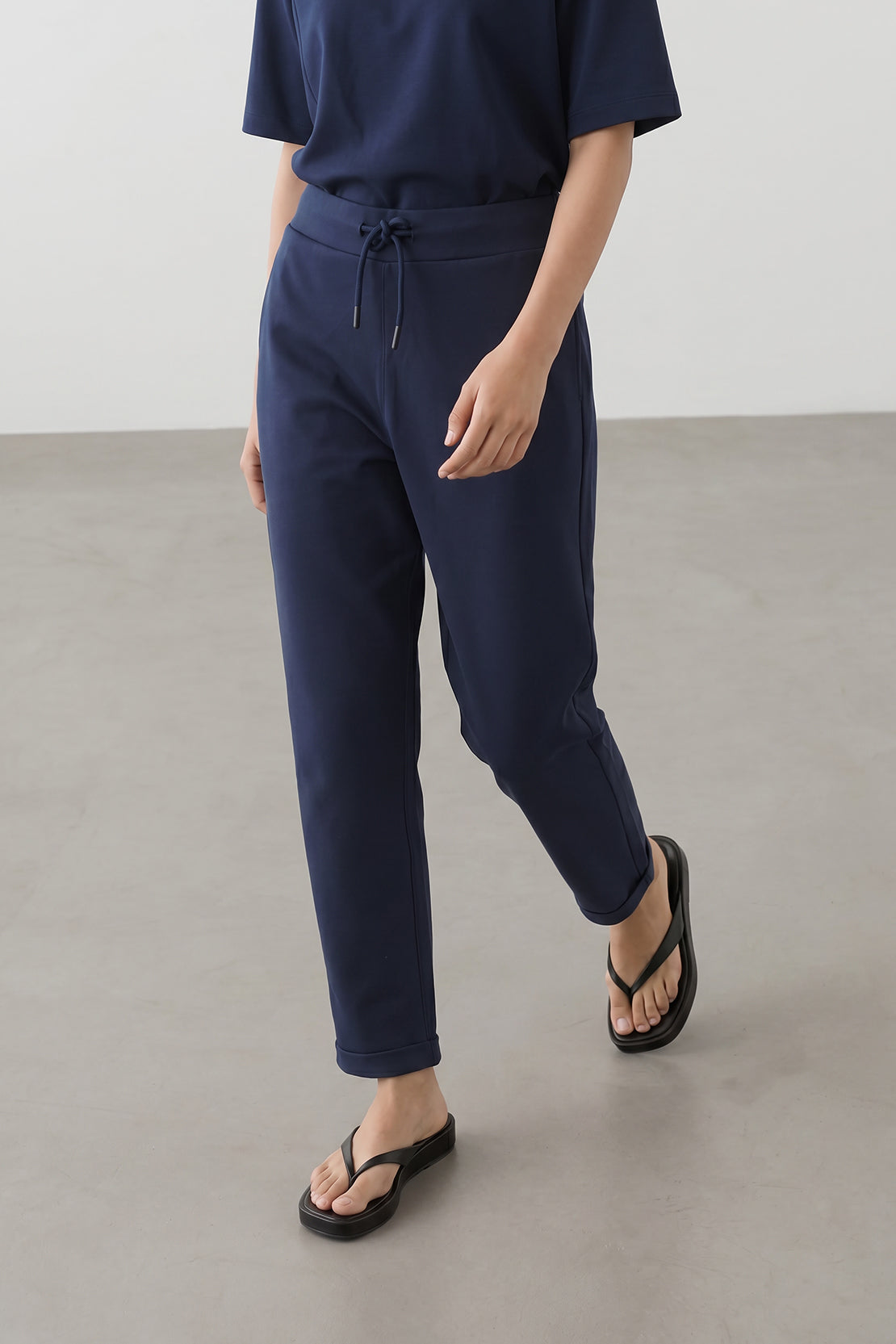 KOKO Modal Comfort Tapered Pants – Navy