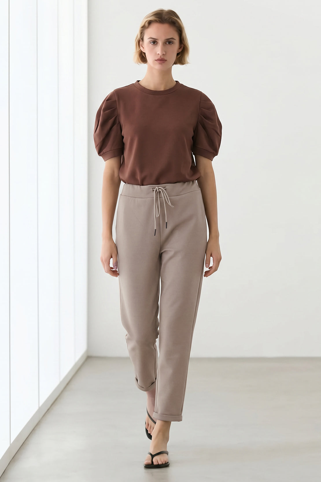 KOKO Modal Comfort Tapered Pants – Clay