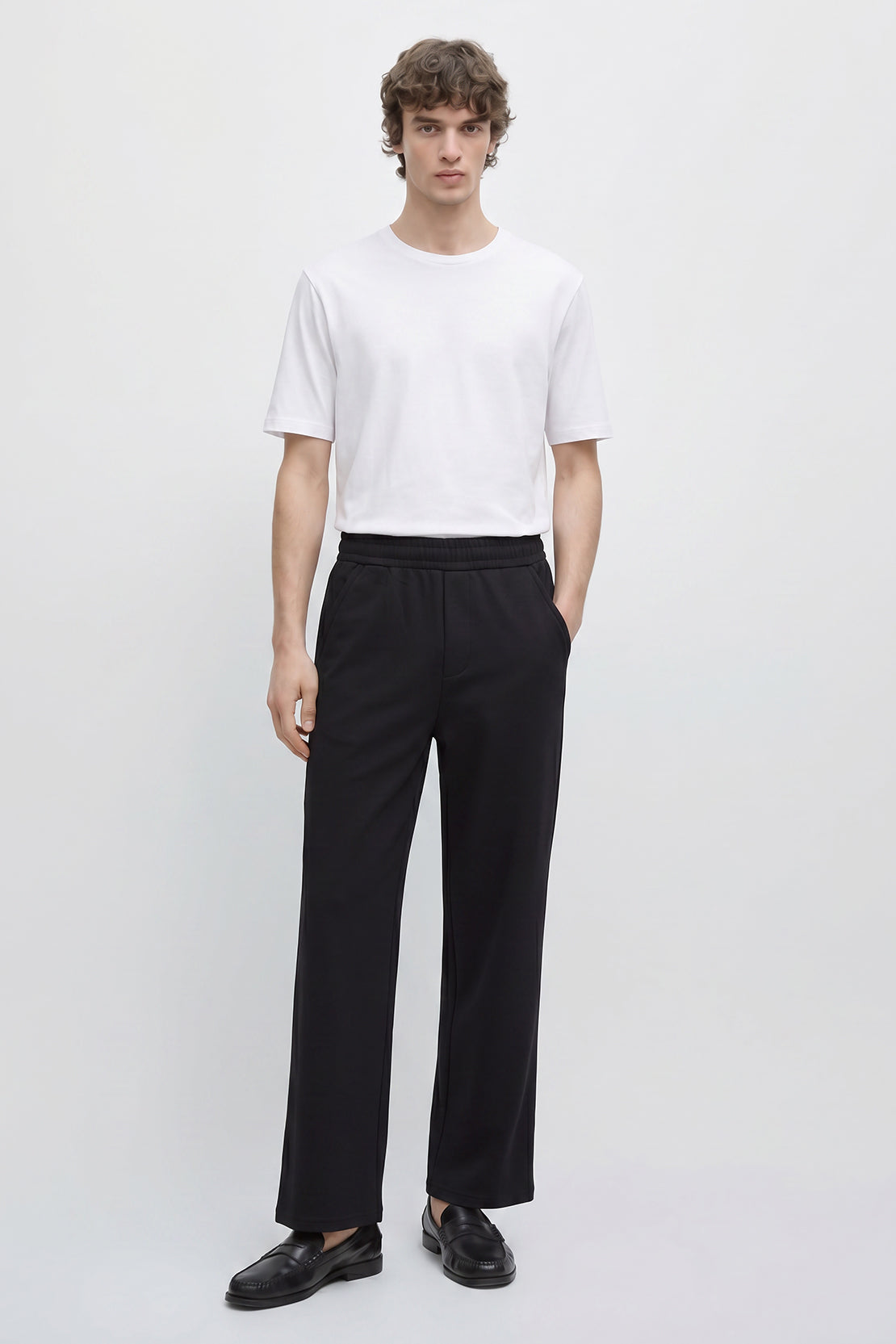 KOKO Modal Relaxed Pants – Black