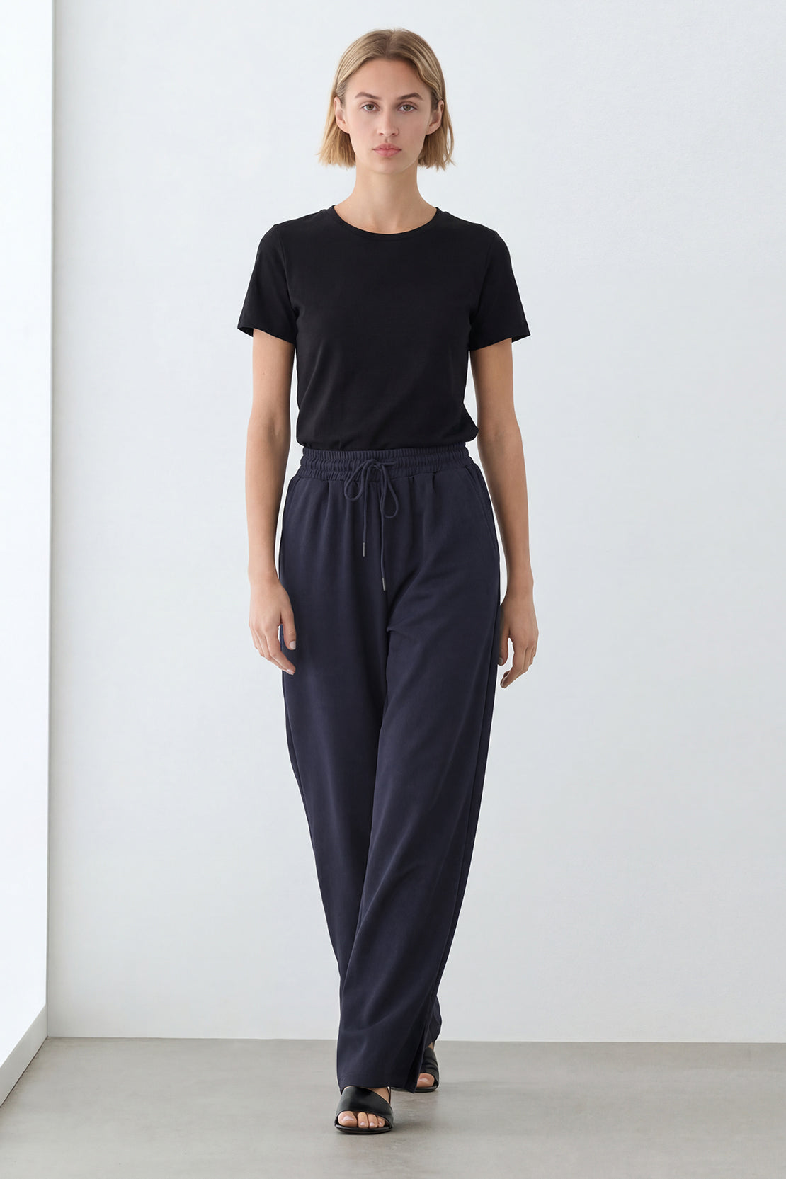 KOKO Modal Relaxed Trouser – Navy