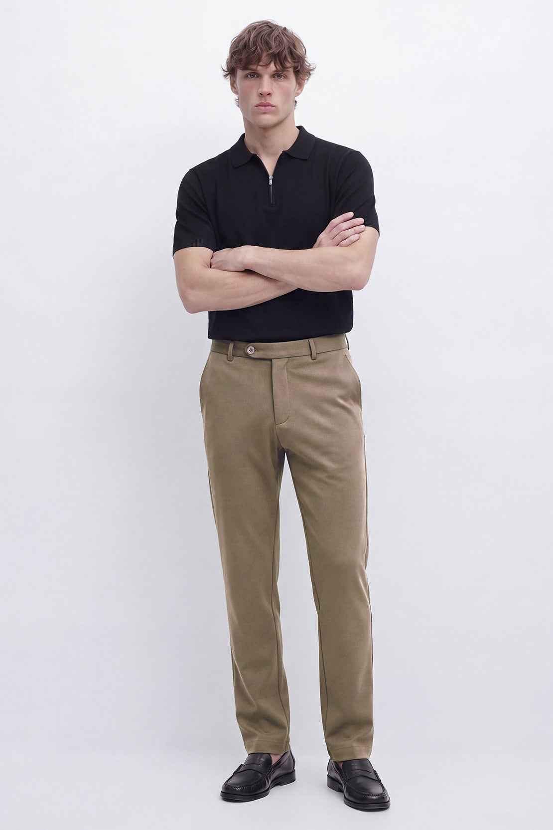 KOKO Modal Straight Fit Pants – Clay
