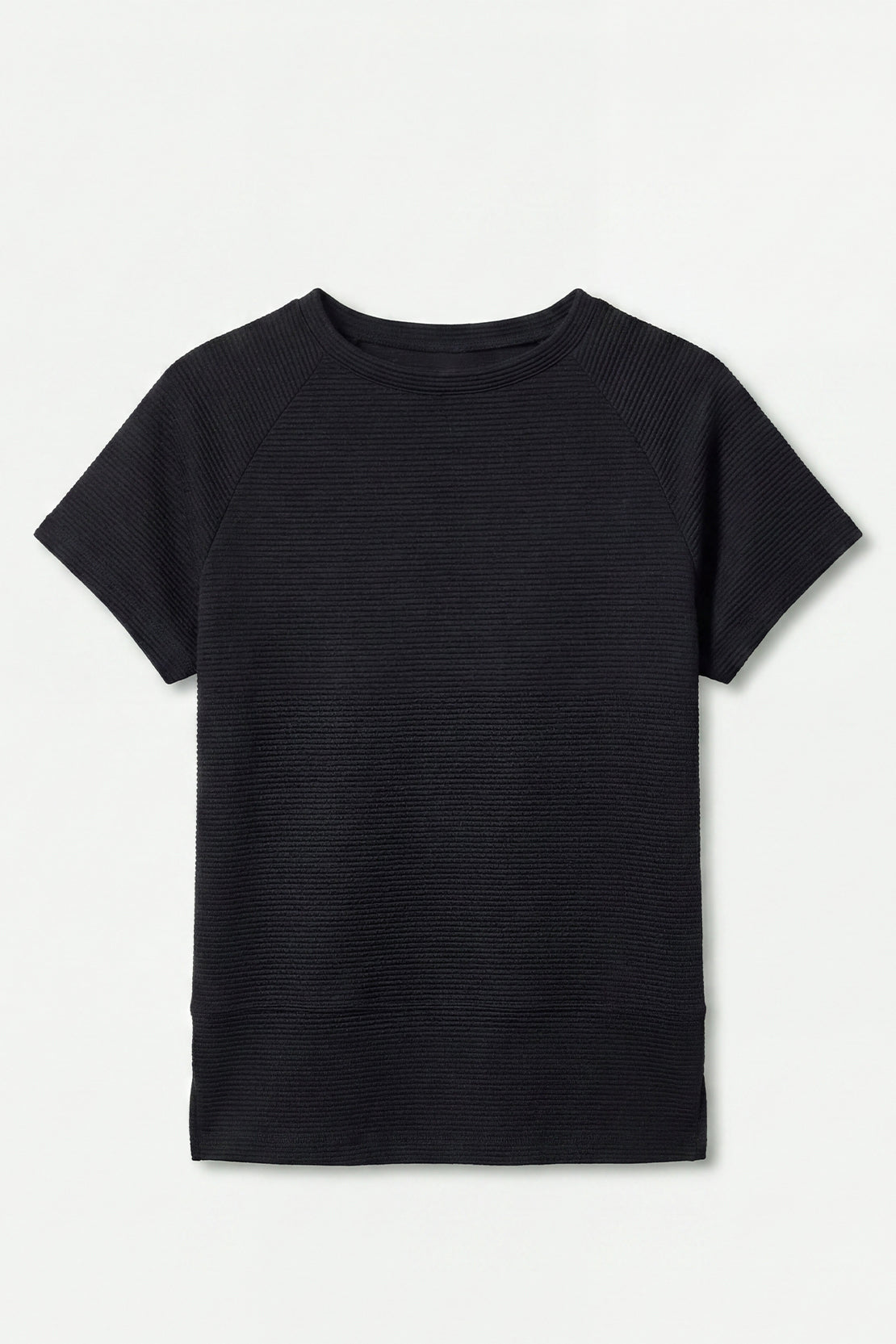 KOKO Textured Knitted Top – Black