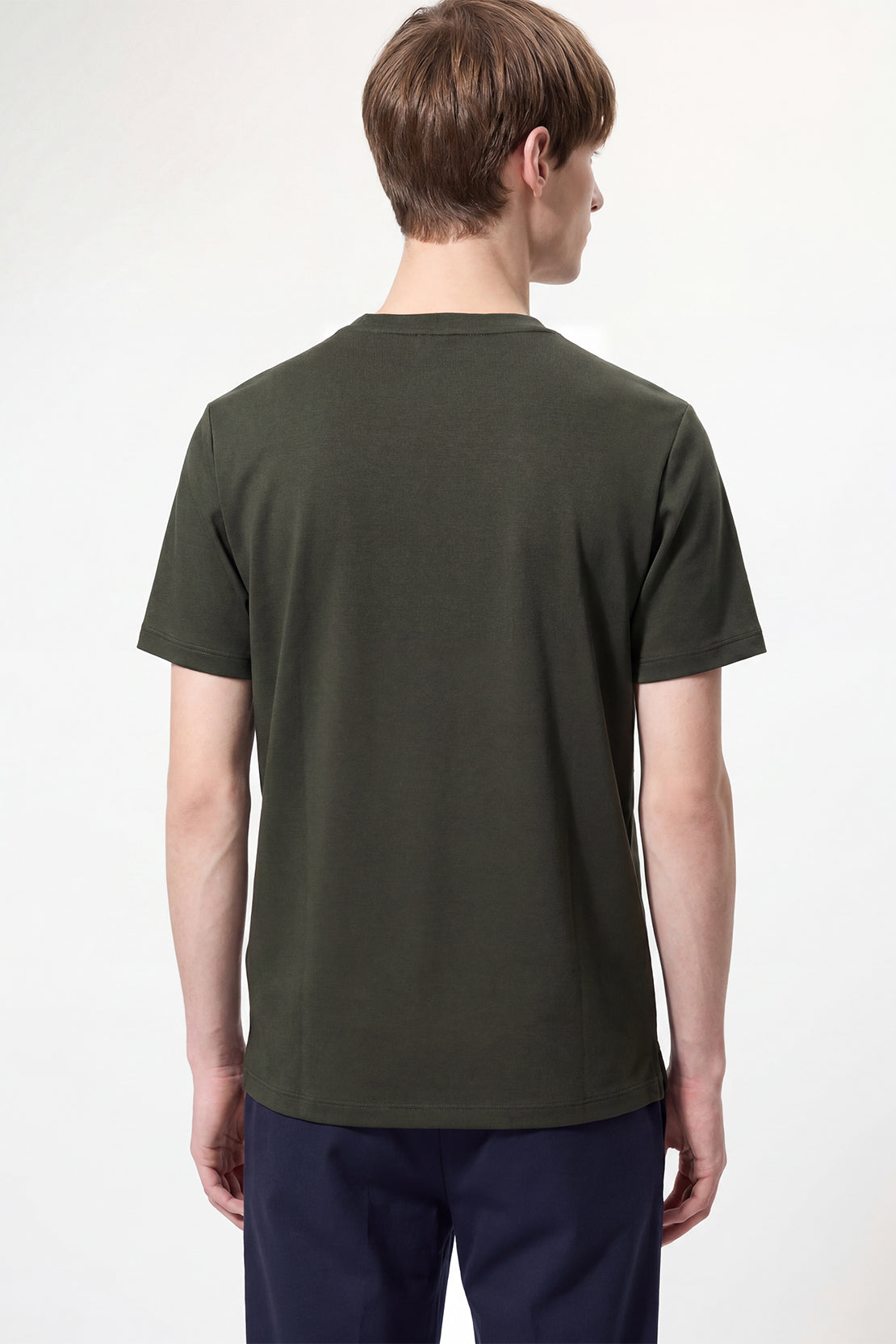 KOKO Modal Blend Crew Neck T-Shirt – Olive