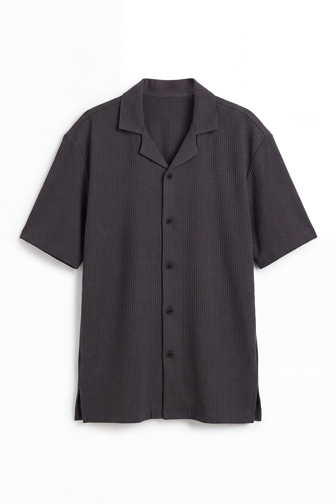 KOKO Structured Knit Half Sleeve Shirt