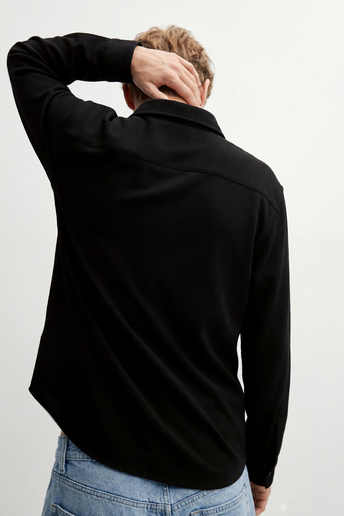 KOKO Sheen Modal Shirt – Black