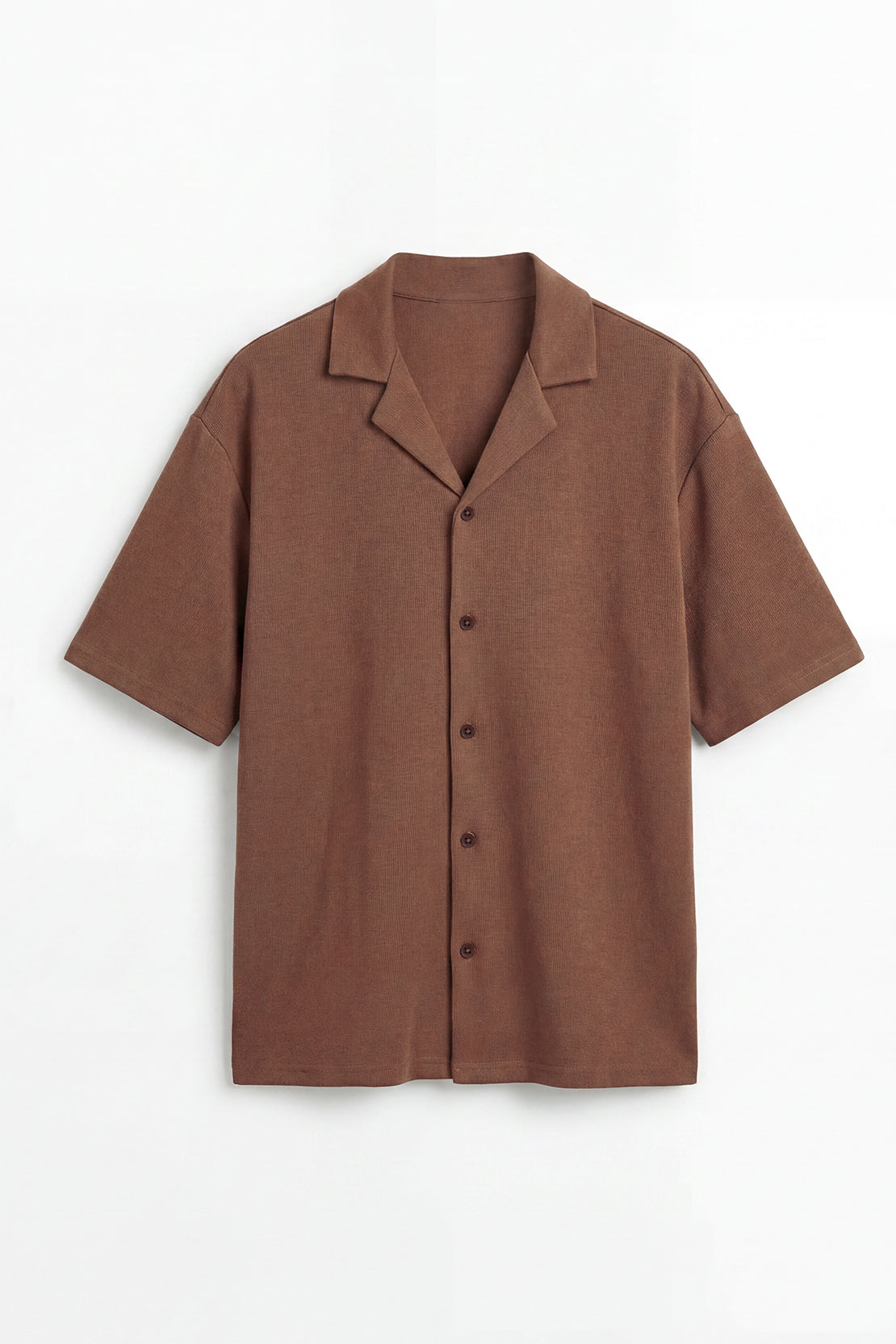KOKO Sheen Modal Half Sleeve Shirt – Taupe