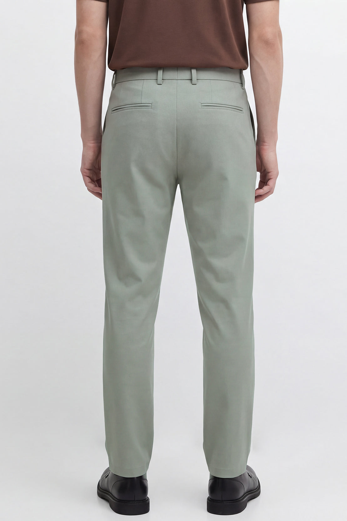KOKO Silky Linen Straight Fit Pants