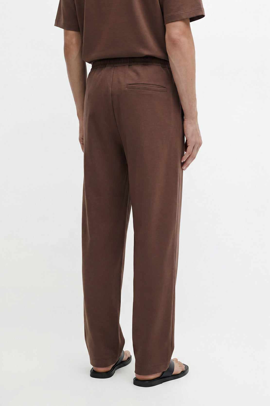KOKO Sheen Modal Relaxed Jogger Pants – Taupe