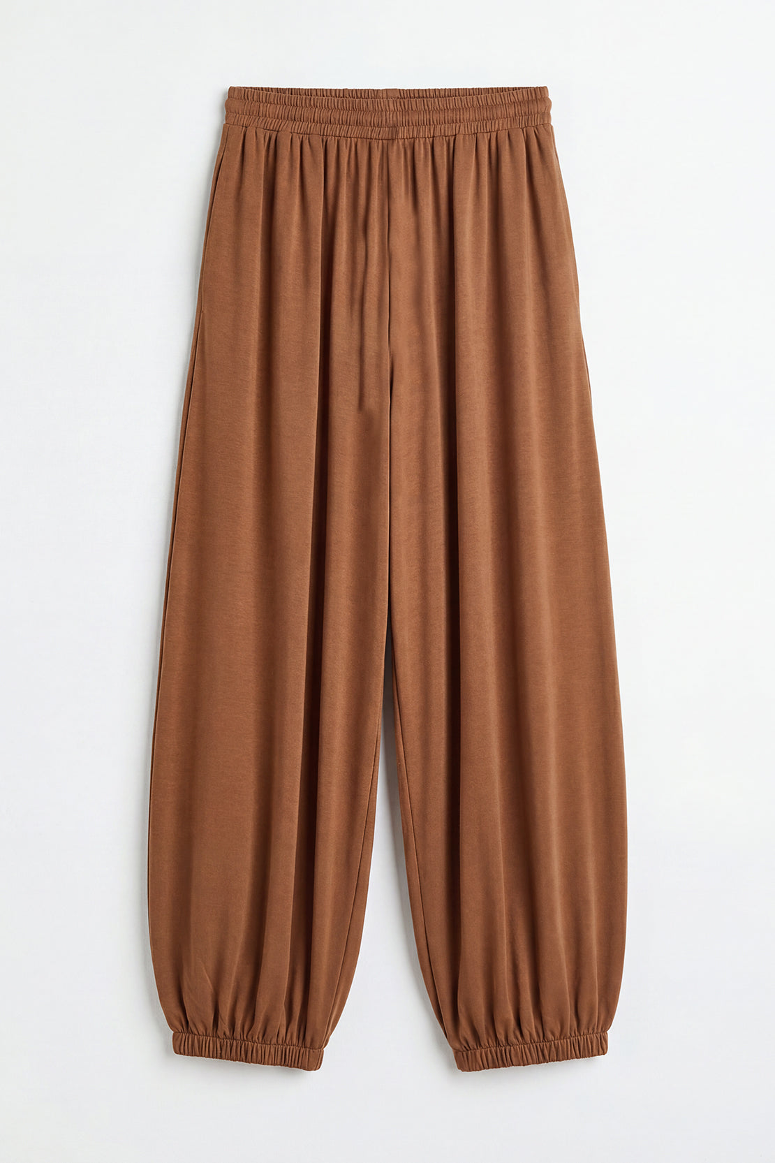 KOKO Modal Blend Balloon Pants – Brown
