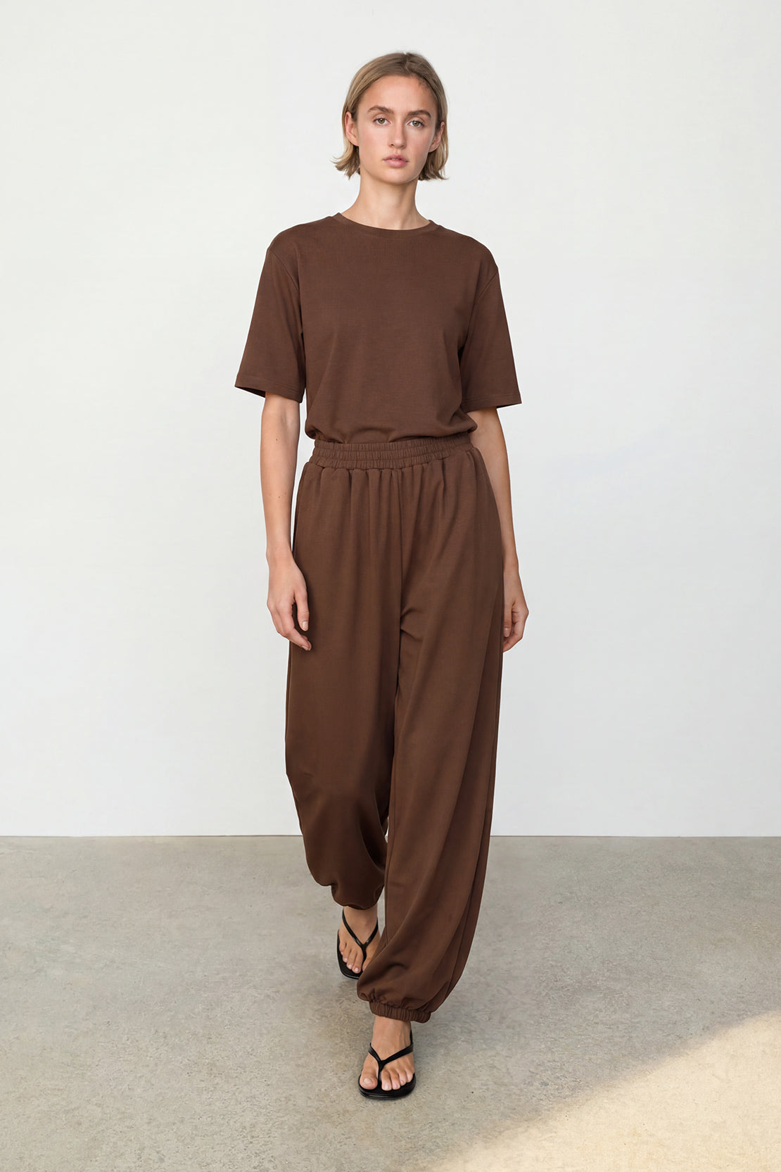 KOKO Modal Blend Balloon Pants – Taupe