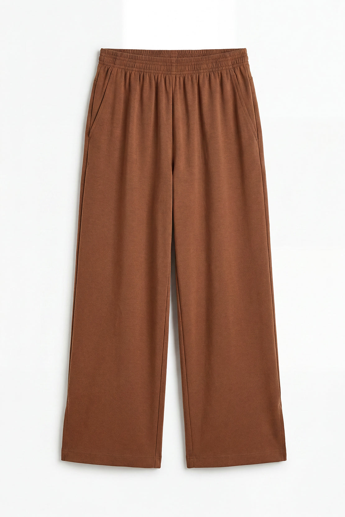 KOKO Modal Blend Wide-Leg Bottom – Caramel