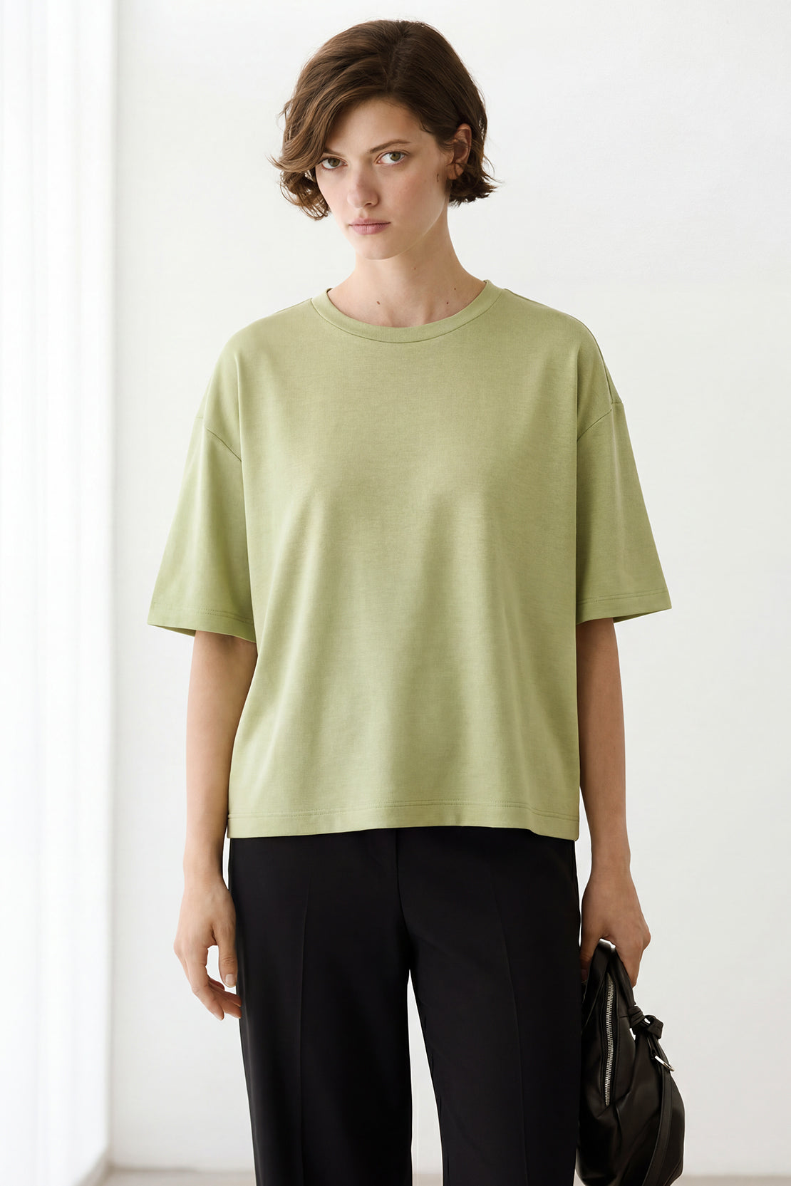 KOKO Modal Blend Crew Neck T-Shirt – Green