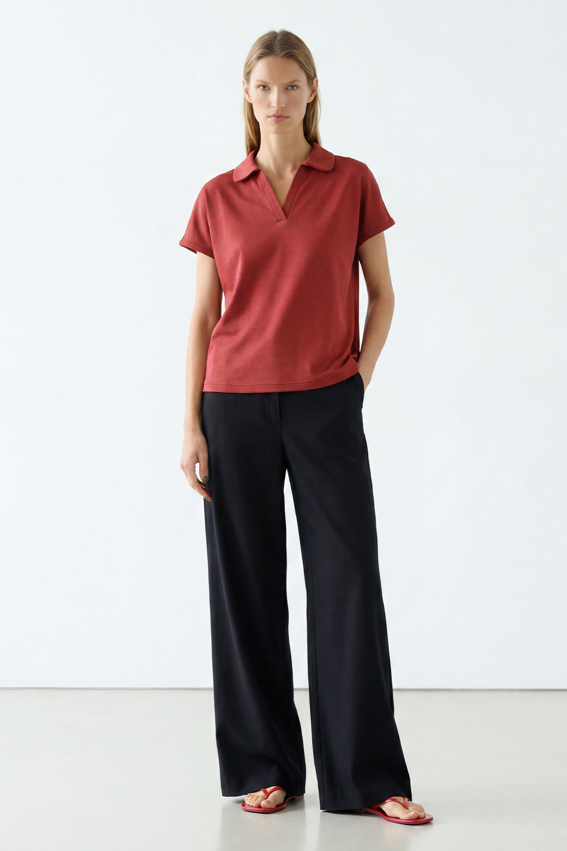 KOKO Lulu Linen Relaxed Trouser – Black