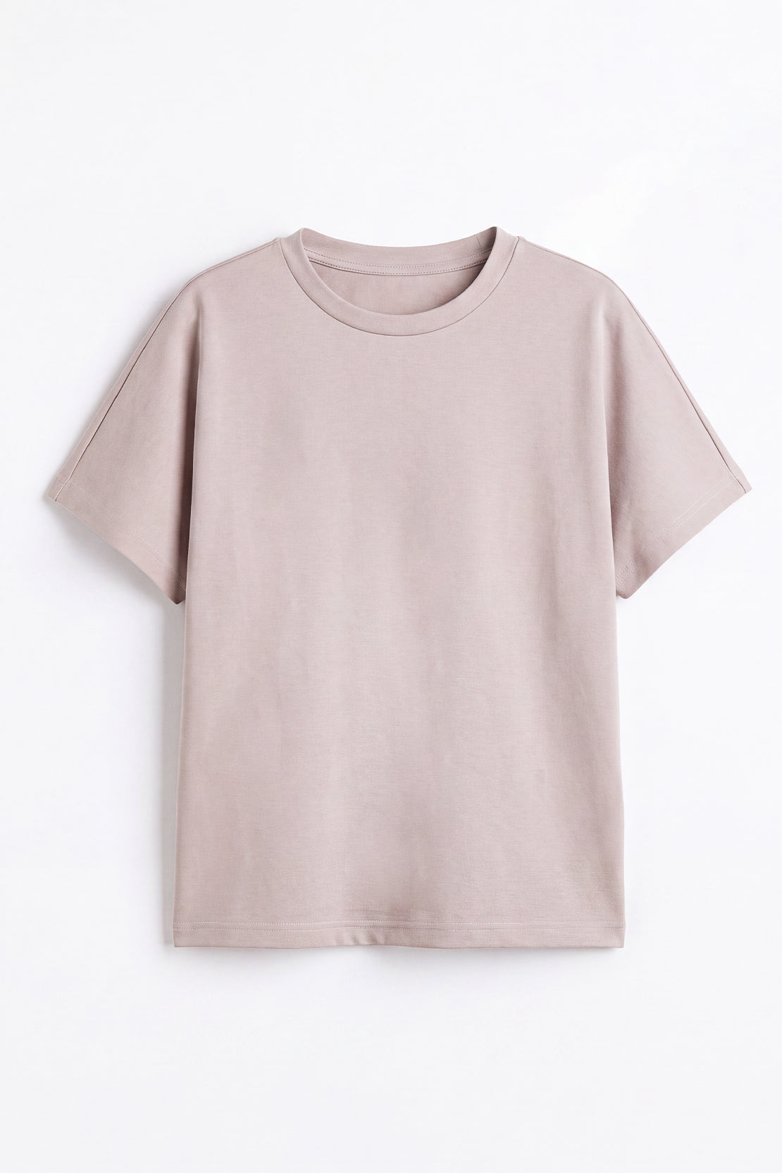 KOKO Sheen Modal Cap-Sleeve T-Shirt – Beige