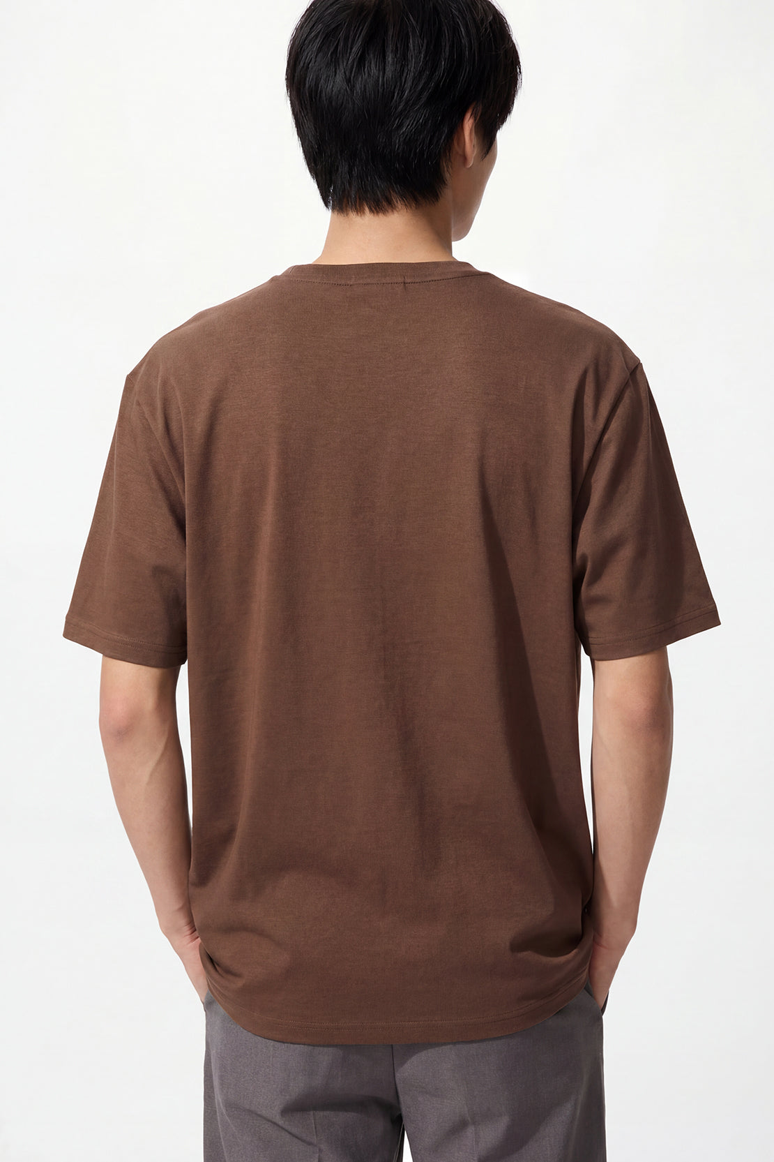 KOKO Modal Blend Drop Shoulder Tee – Taupe