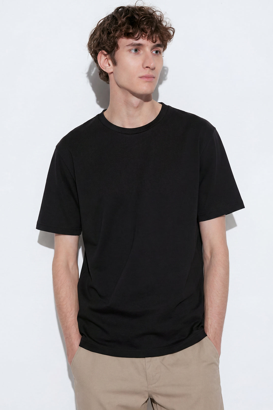 KOKO Air Weave Crew Neck T-Shirt – Black