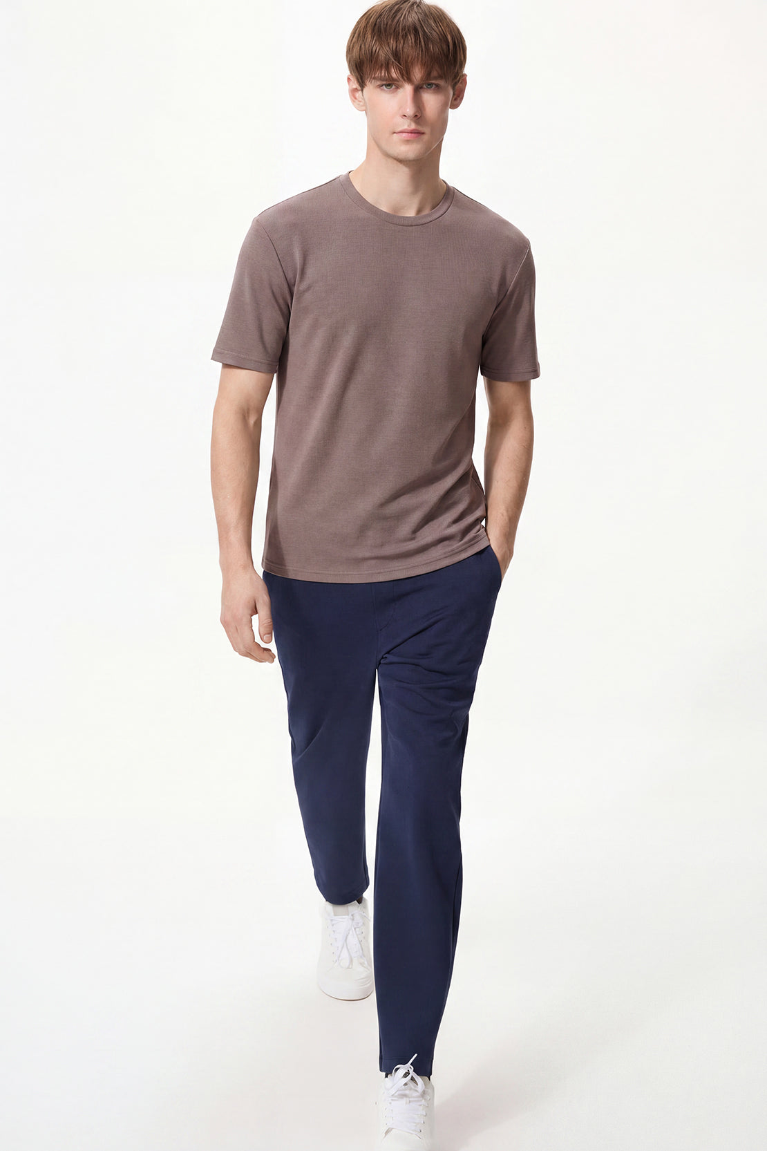 KOKO MIG Sand Washer Drop Shoulder T-Shirt – Brown