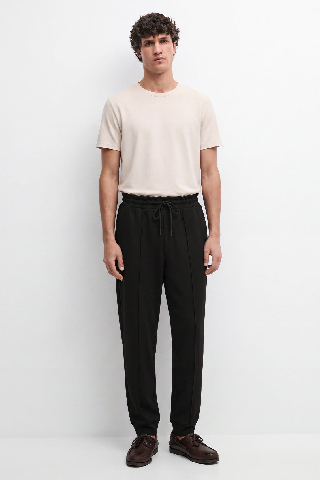 KOKO Modal Straight Fit Pants – Black