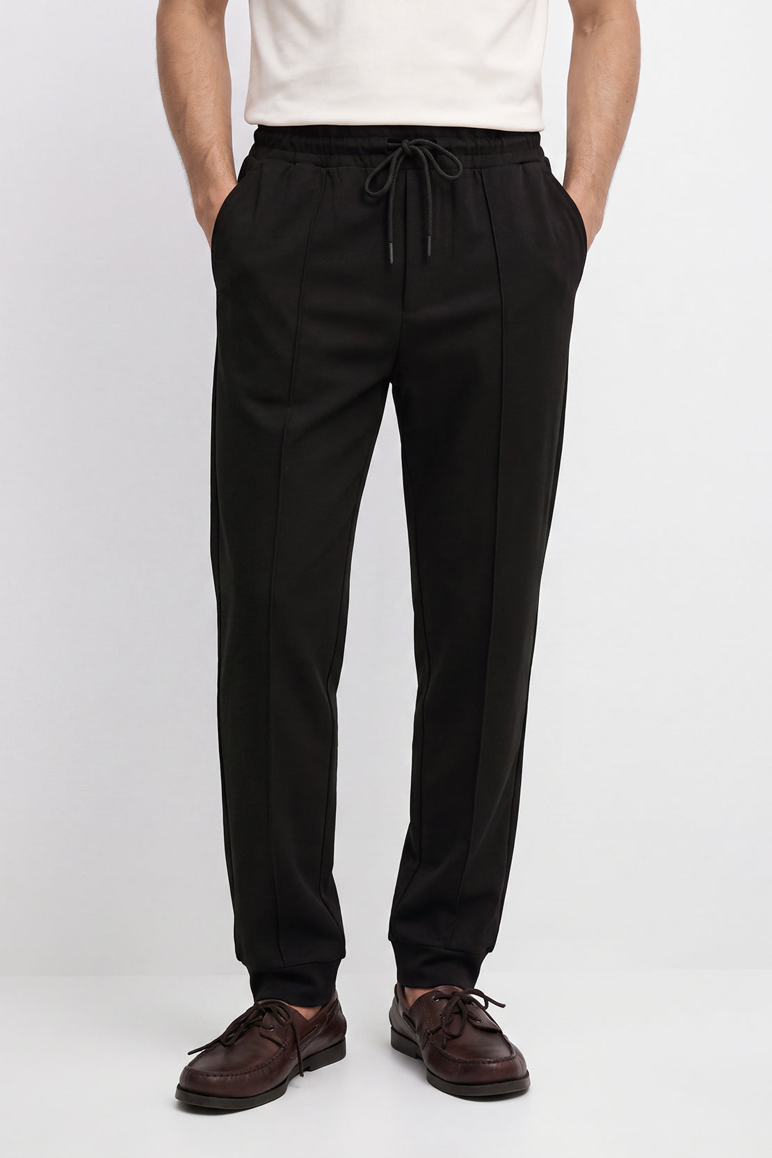 KOKO Modal Straight Fit Pants – Black