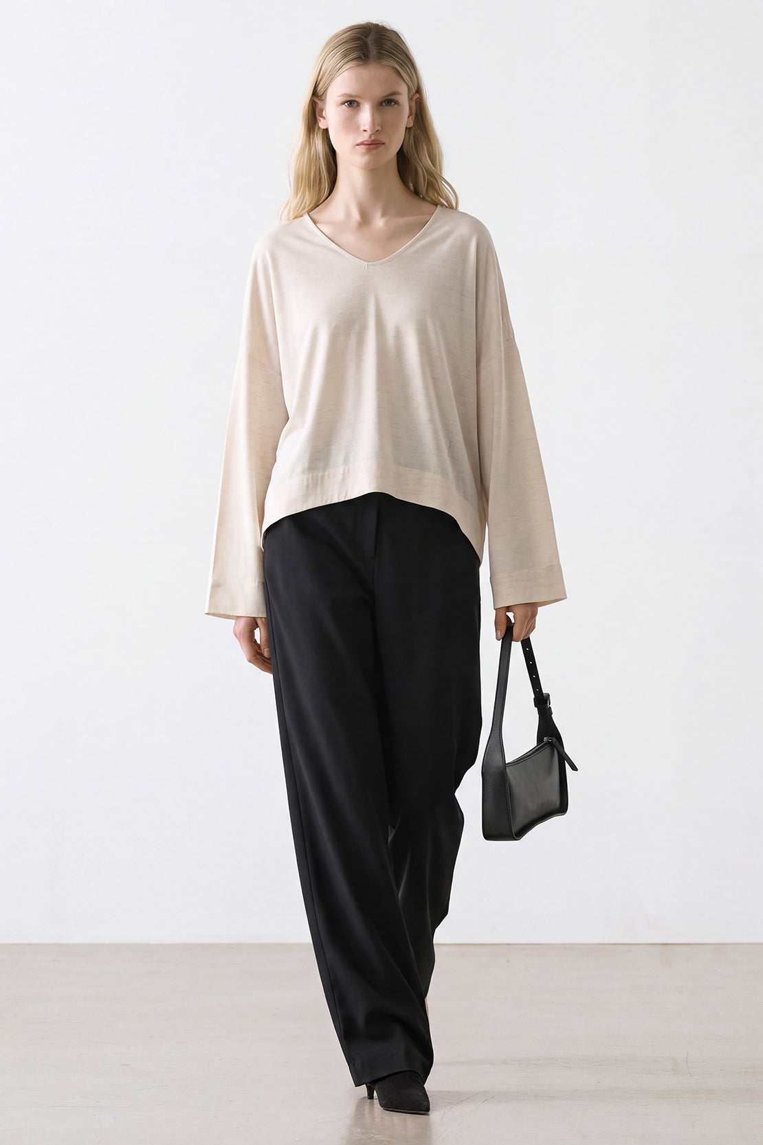 KOKO Silky Linen Relaxed Top