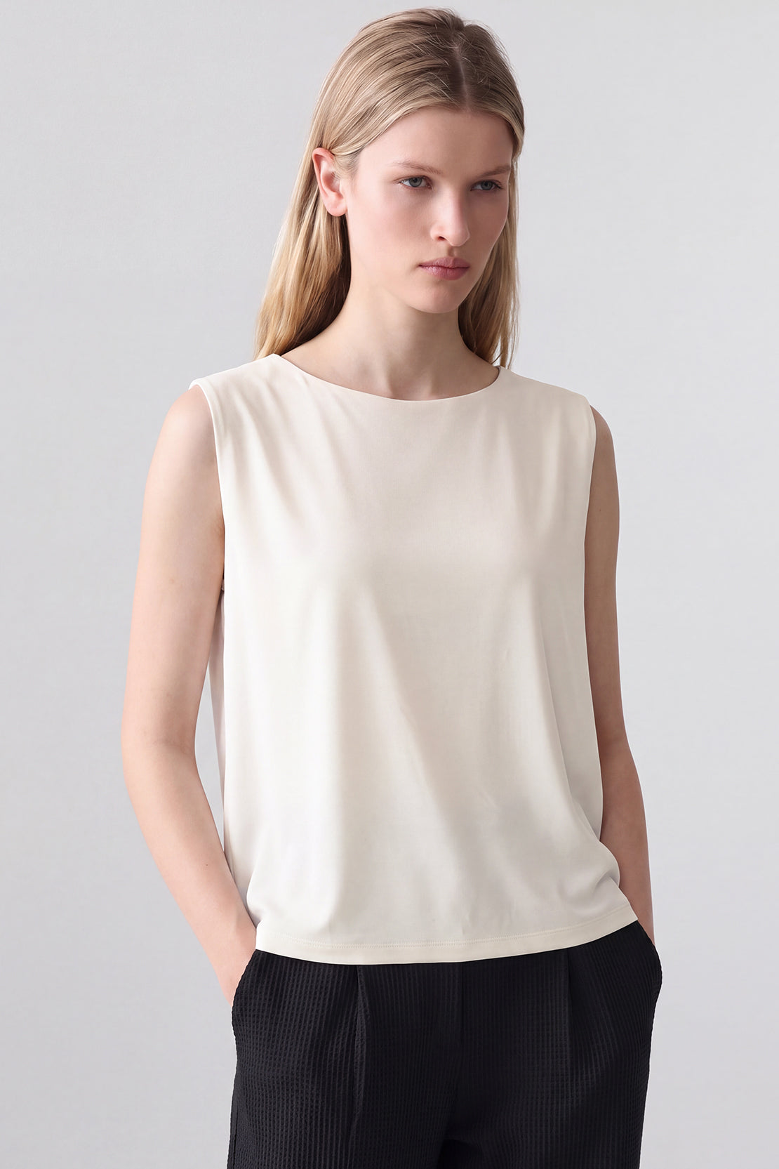 KOKO Airism Relaxed Tank Top – Beige