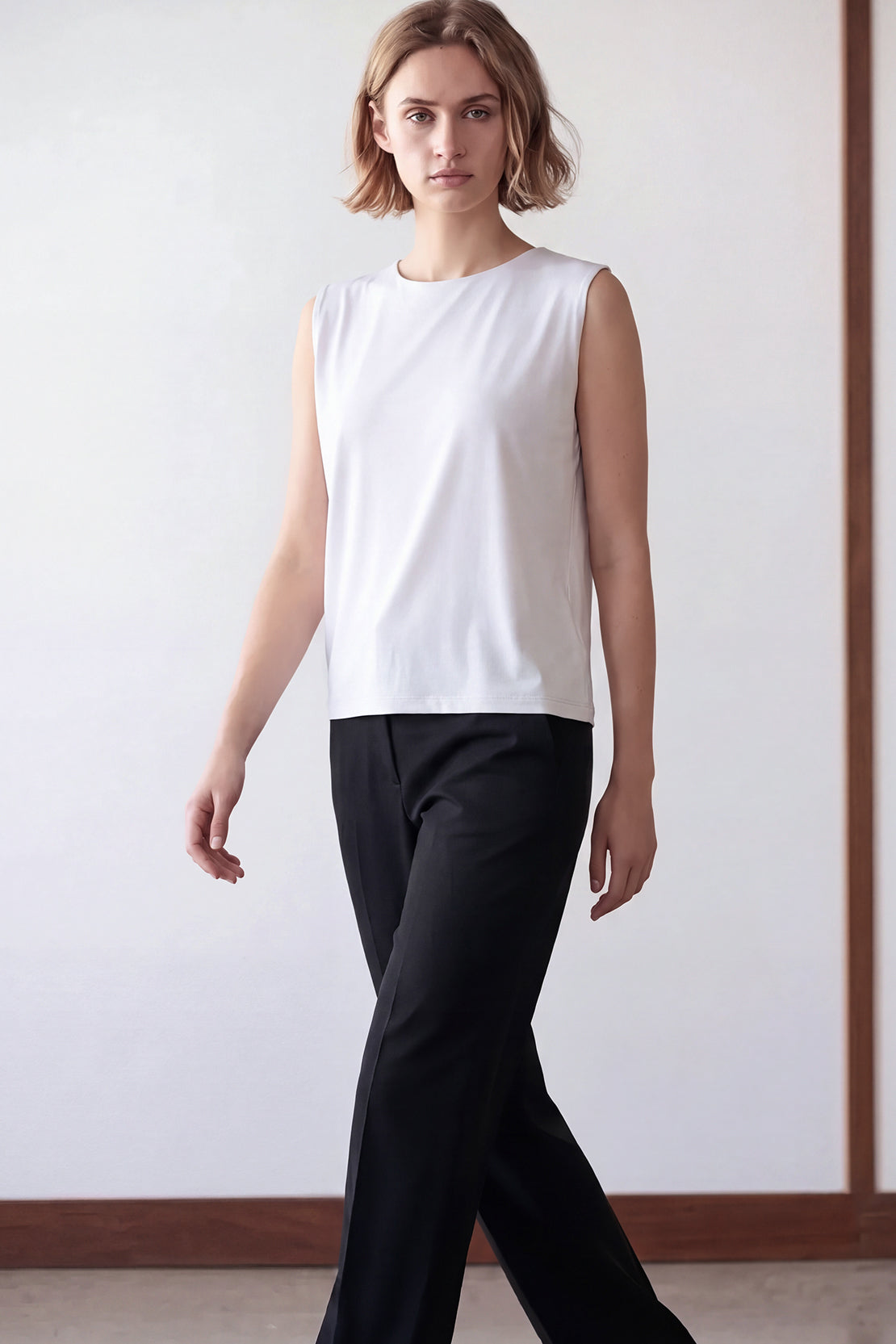 KOKO Airism Relaxed Tank Top – Soft grey