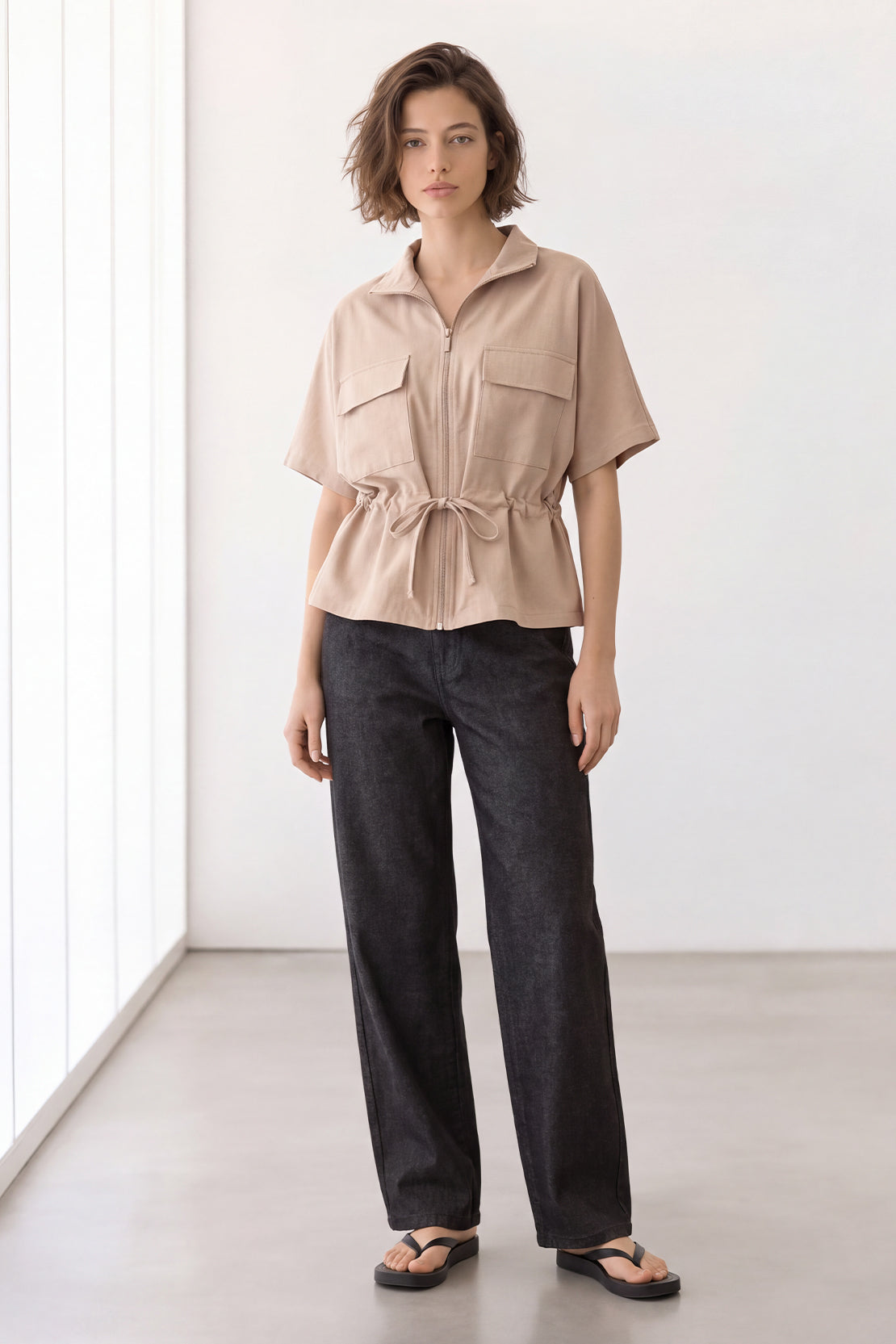 KOKO Premium Linen Utility Shirt