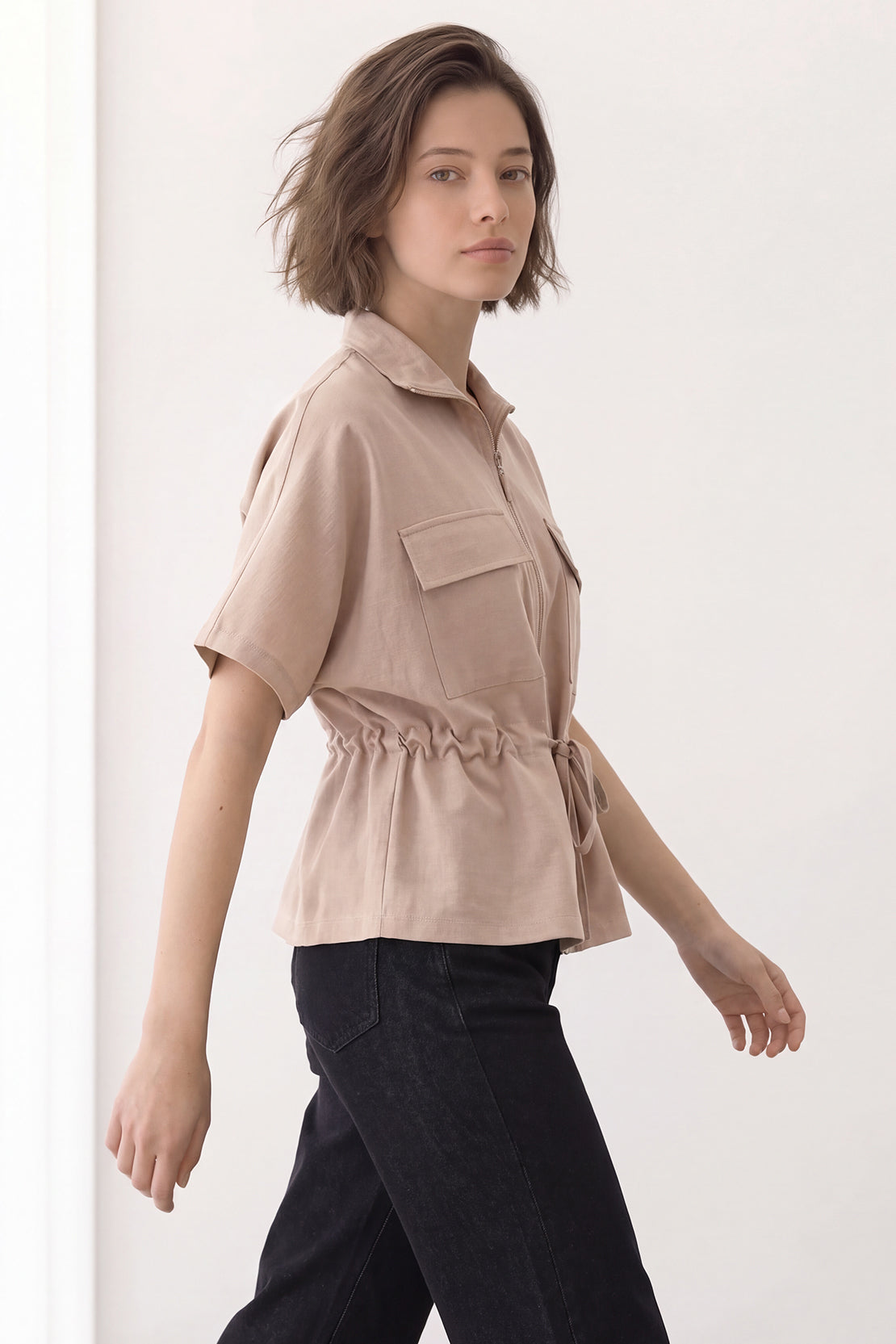 KOKO Premium Linen Utility Shirt