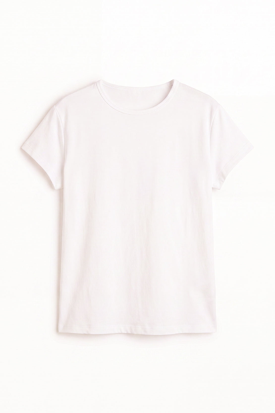 KOKO Air Weave Cap Sleeve T-Shirt – White
