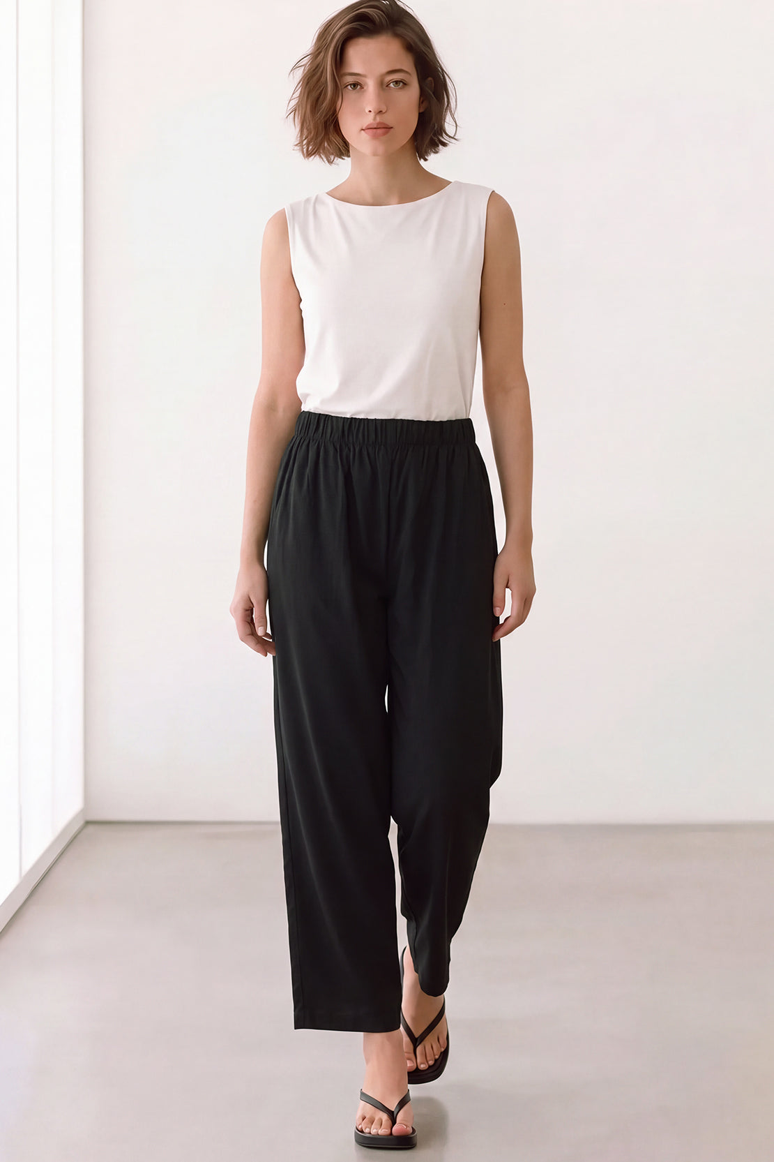 KOKO Air Weave Cropped Pants