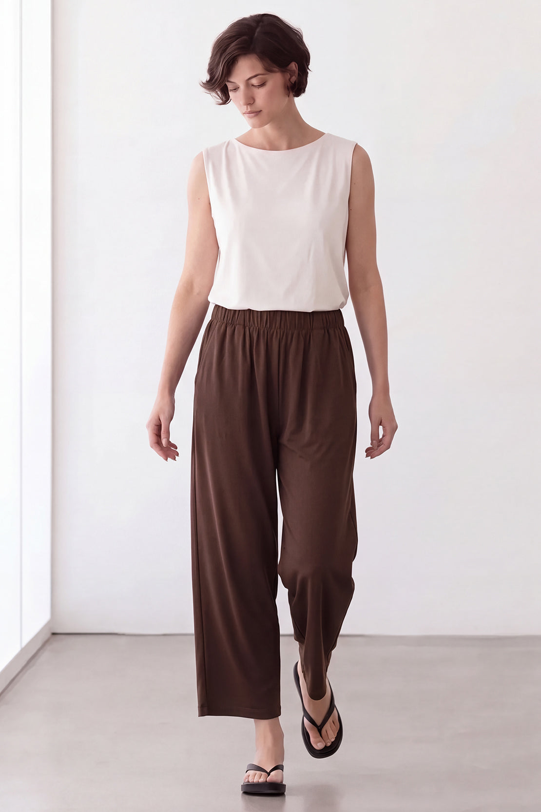 KOKO Air Weave Cropped Pants