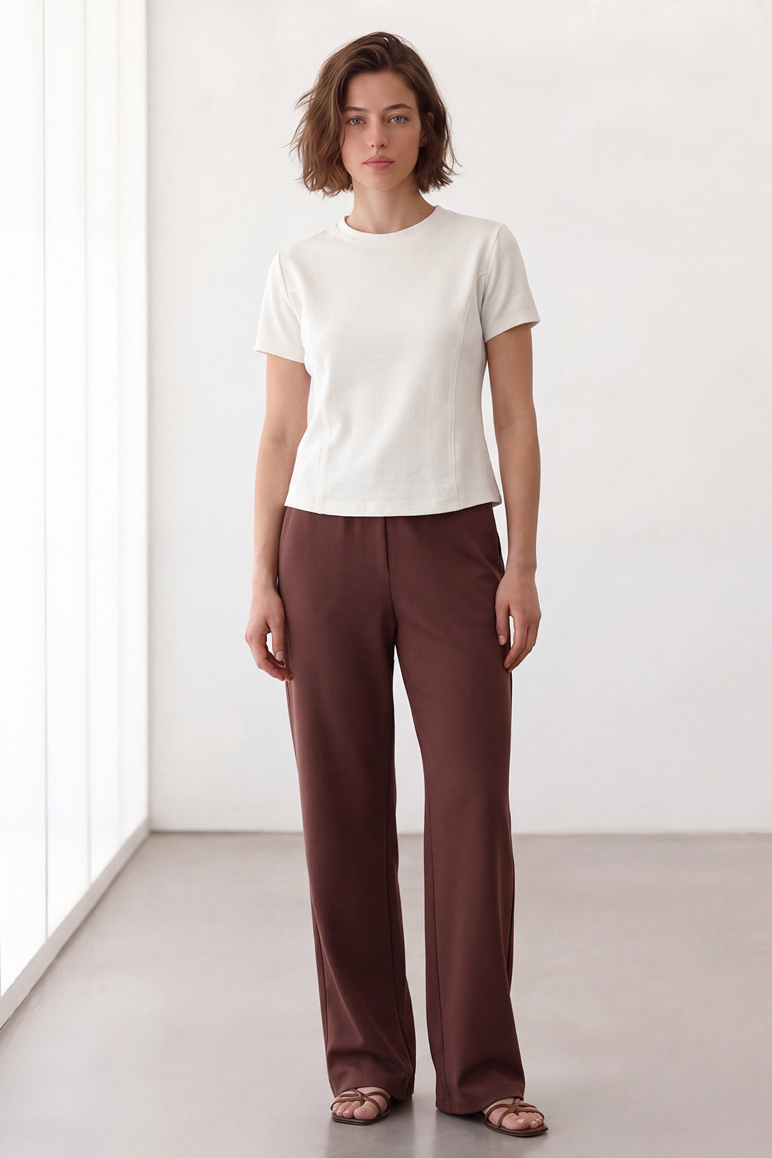 KOKO Cotton Modal Classic T-Shirt – White