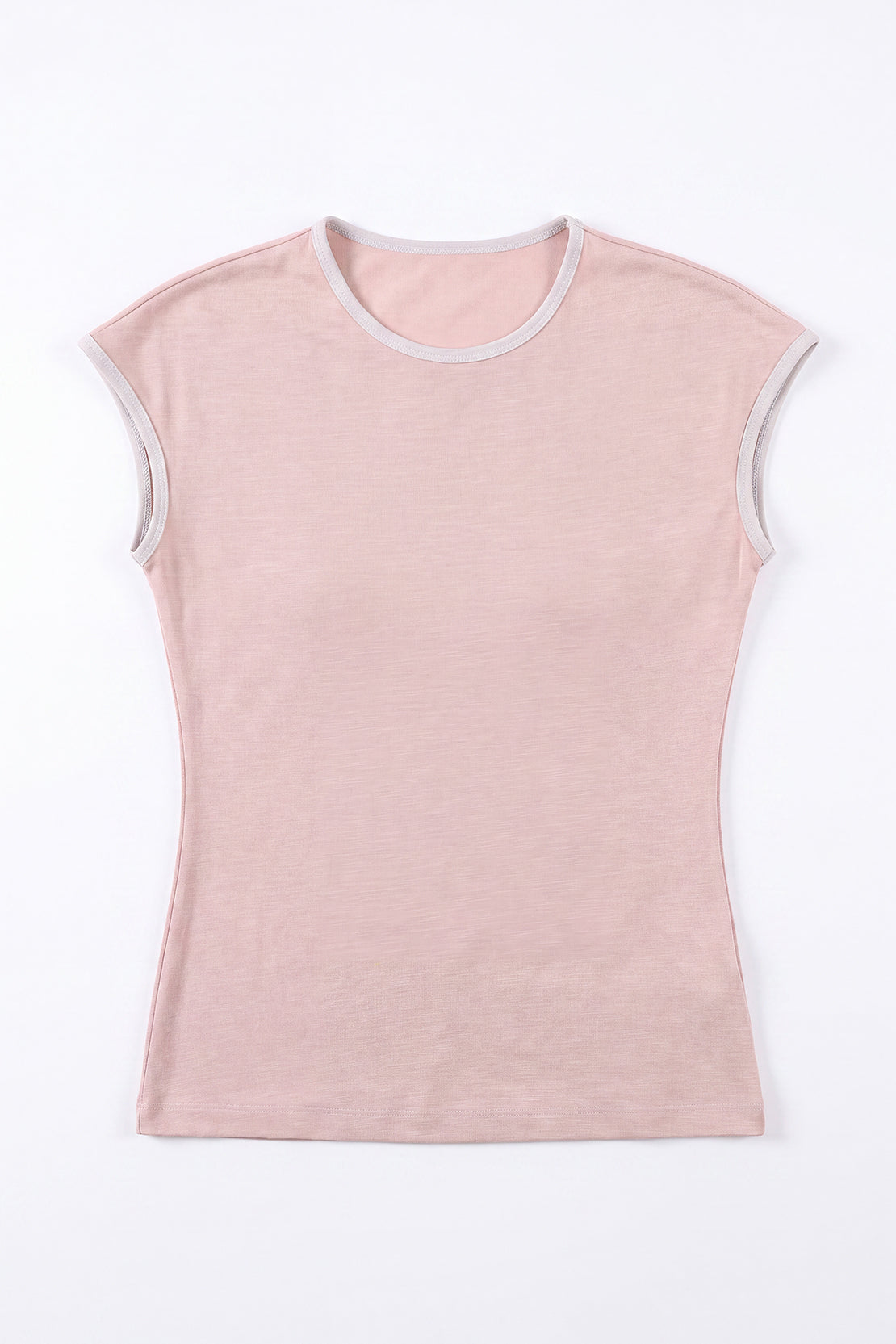 KOKO Cotton Modal Cap-Sleeve T-shirt – Pink