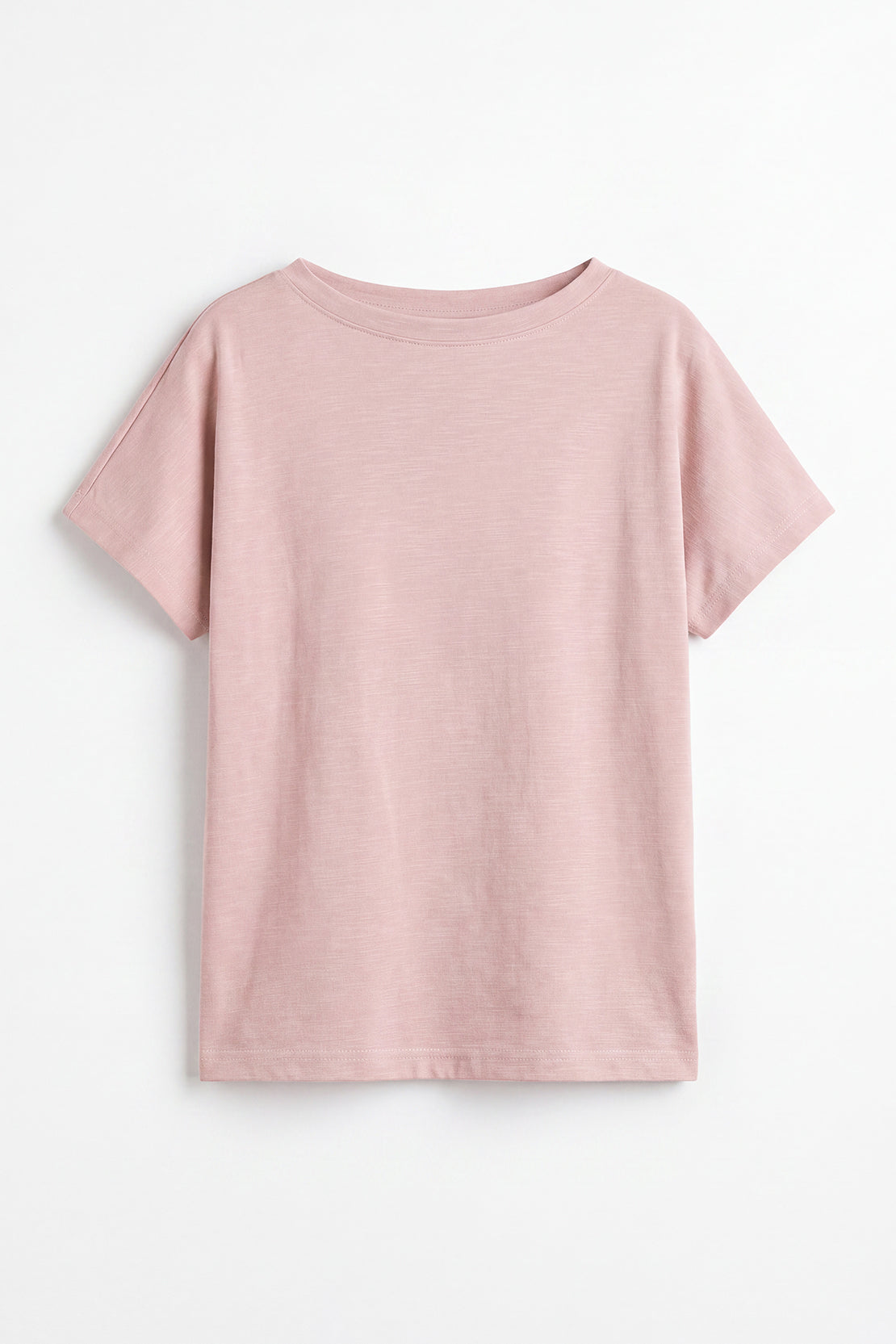 KOKO Cotton Modal Crew Neck T-Shirt – Pink