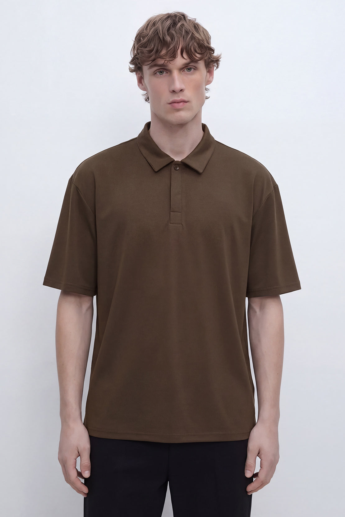 KOKO Silky Muslin Relaxed Polo