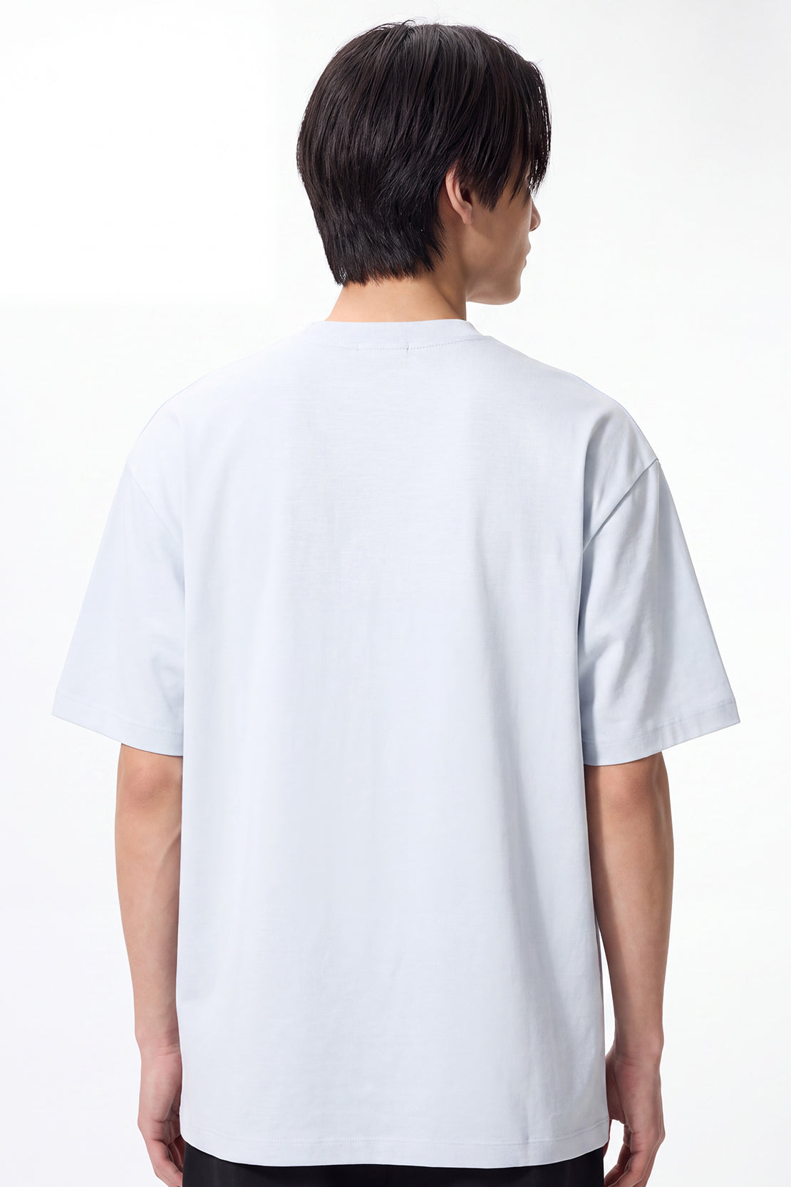 KOKO Cotton Modal Oversized T-Shirt – Soft Blue