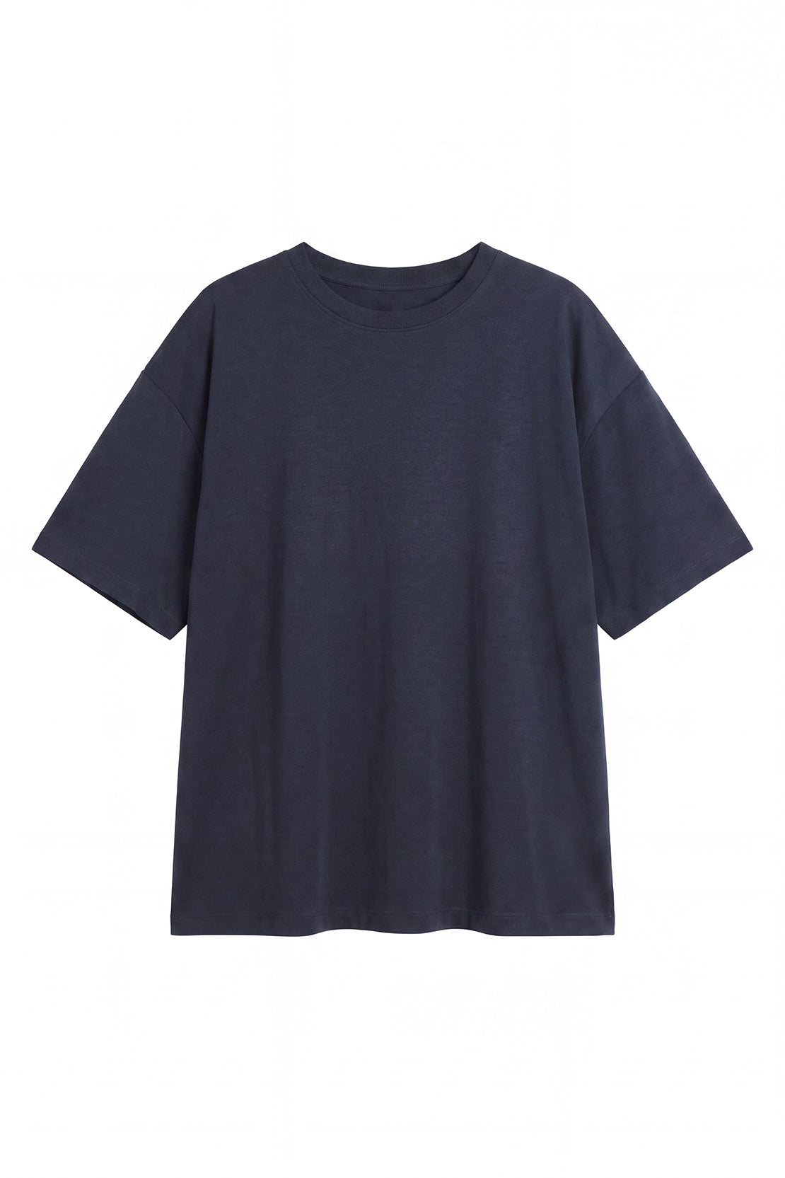 KOKO Cupro Oversized T-Shirt – Navy